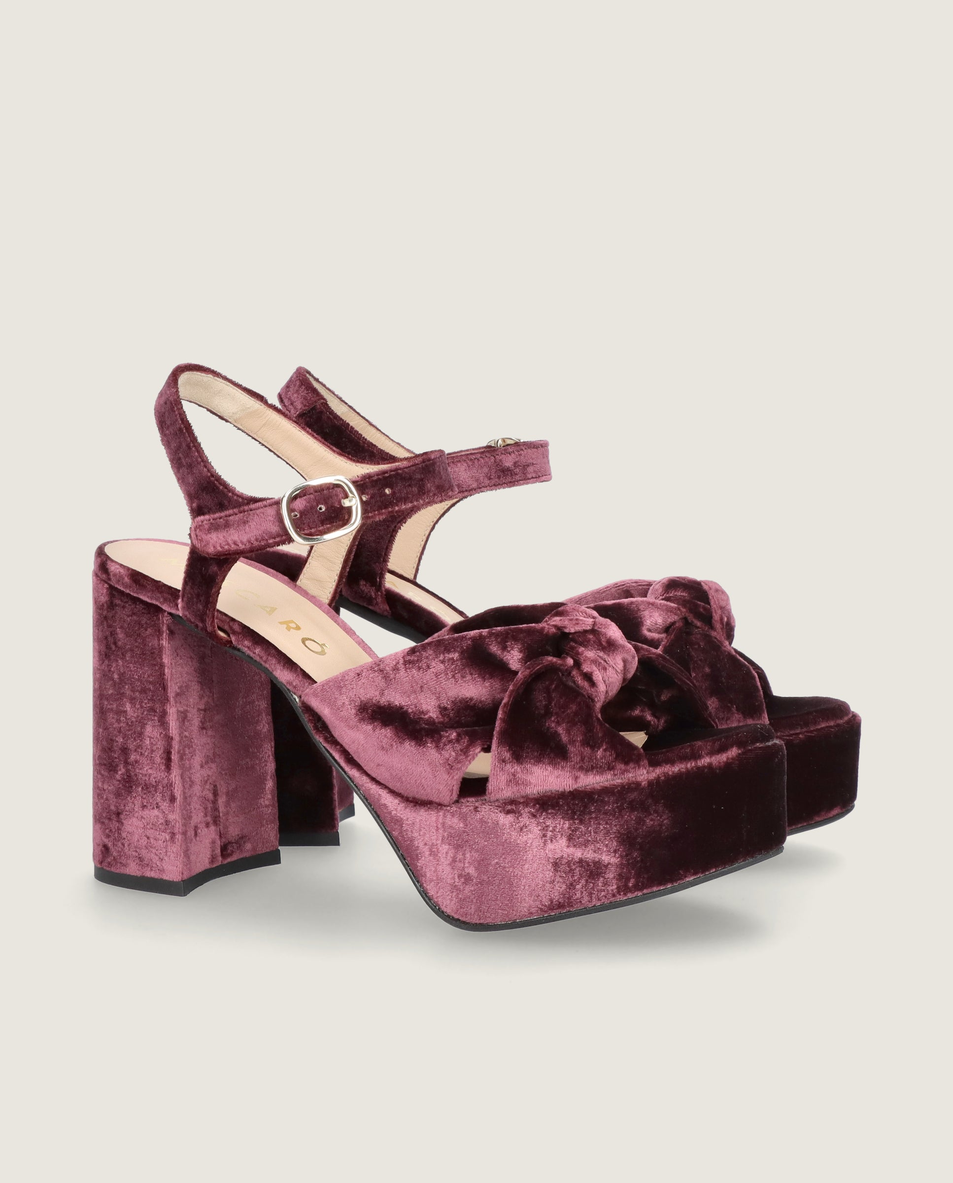 Sandalias Ruth Rojos Tejidos