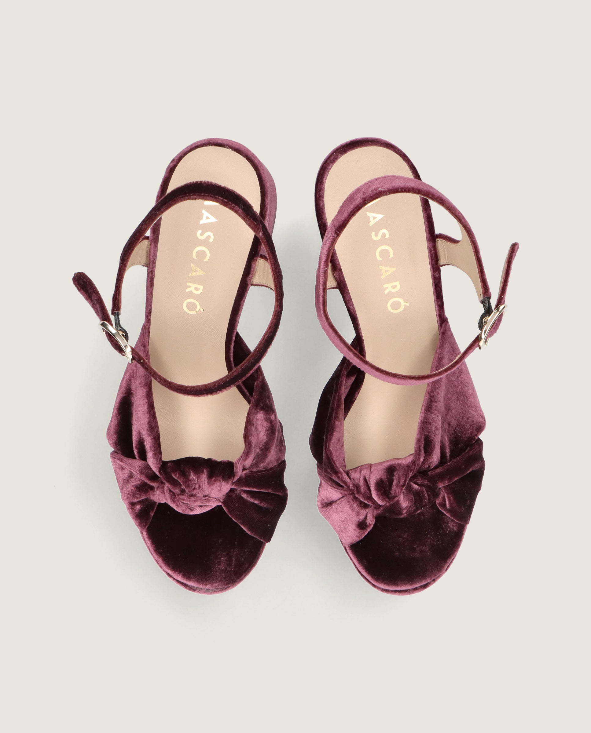 Sandalias Ruth Rojos Tejidos