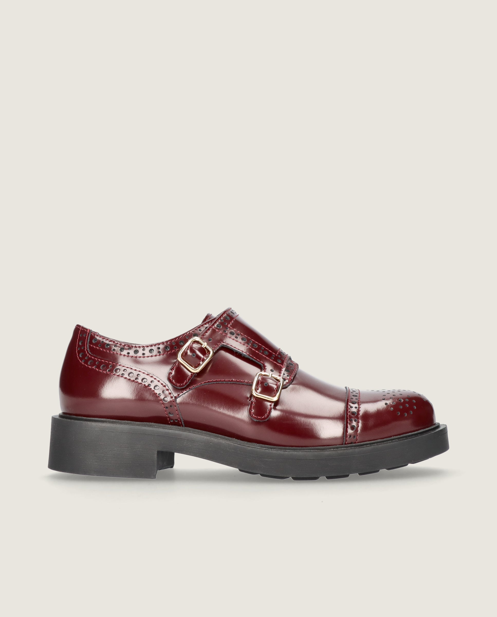 Loafers Gina Rojos Piel