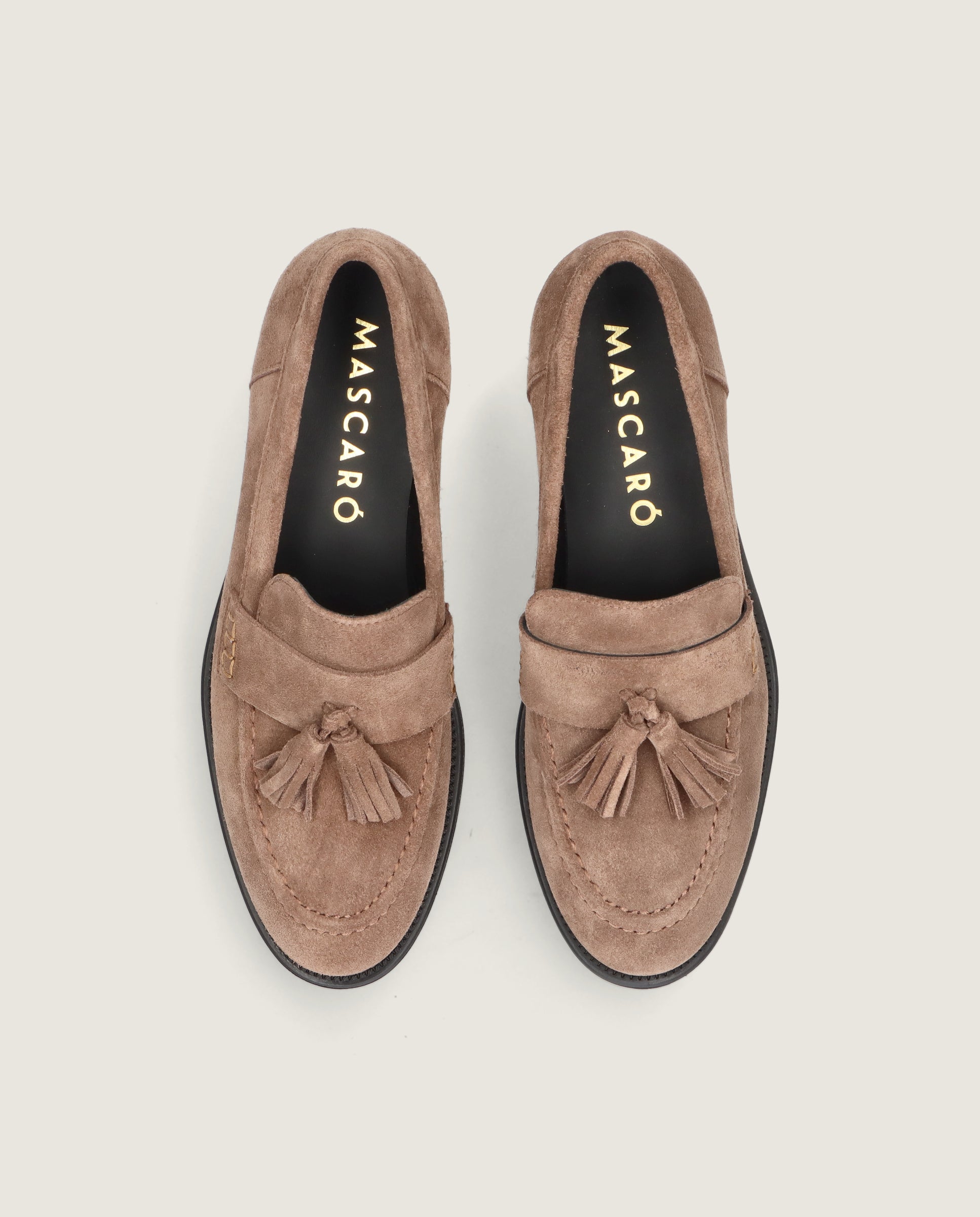 Vista alternativa de Loafers Giada Beiges Ante por Mascaro