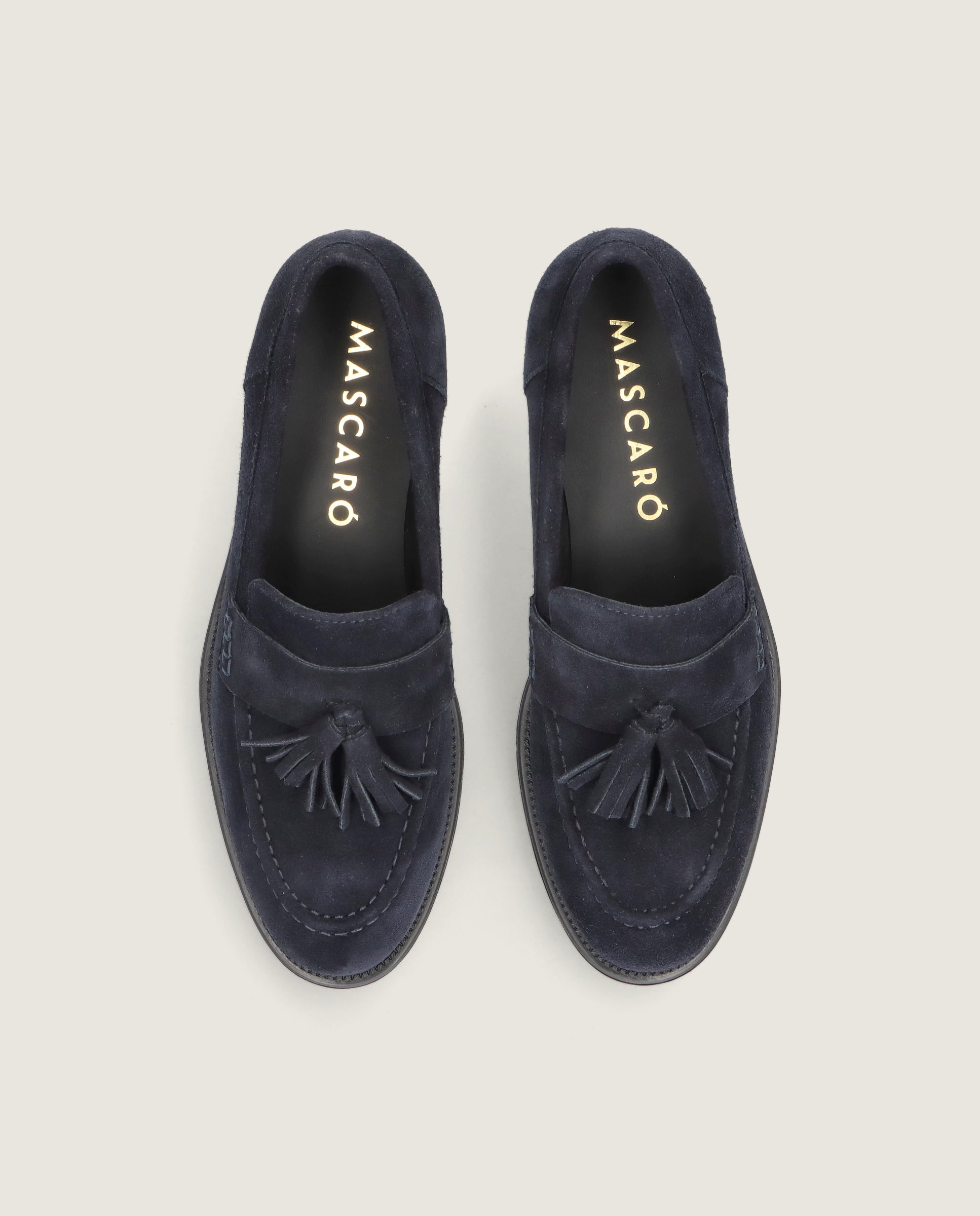 Vista alternativa de Loafers Giada Azules Ante por Mascaro