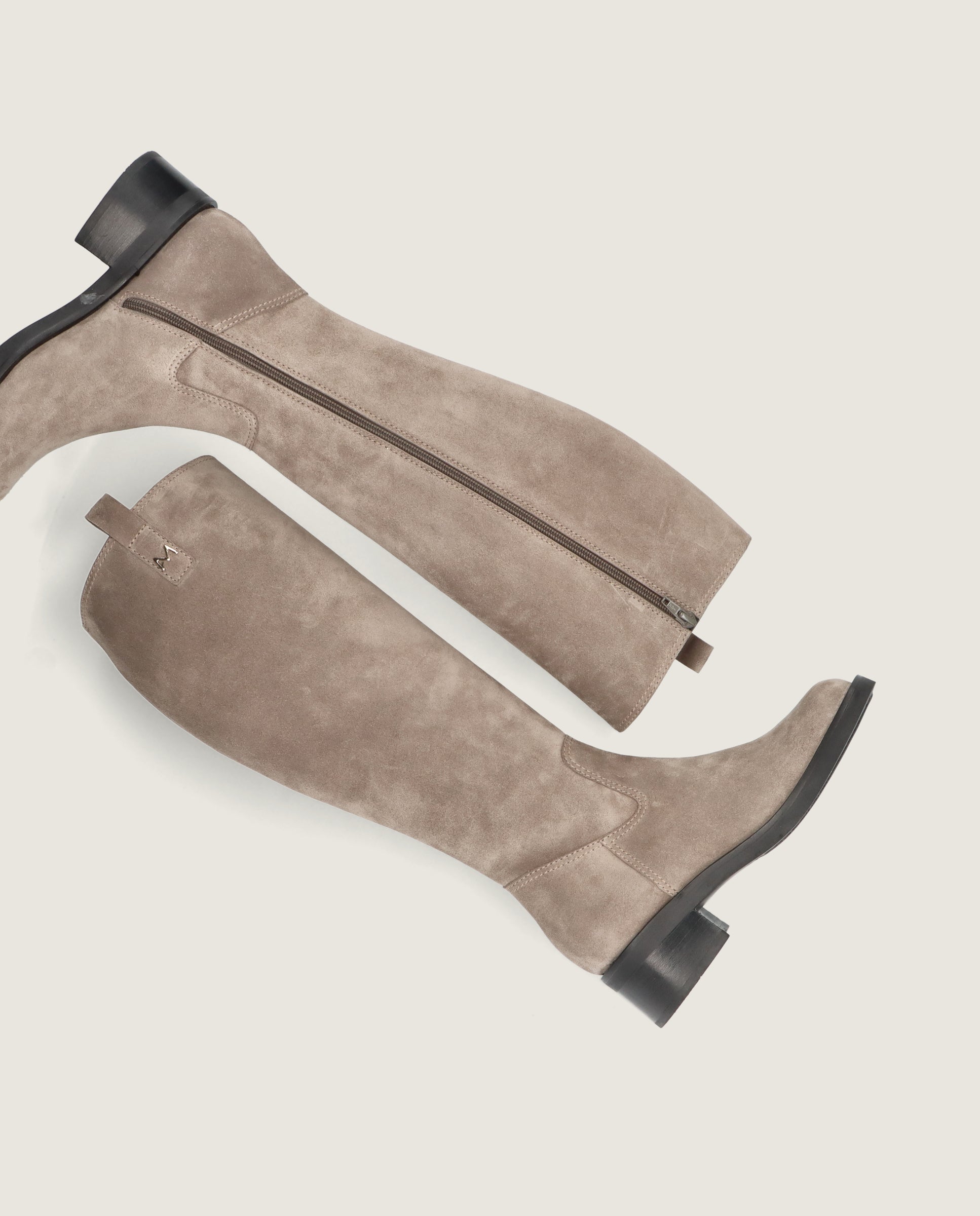 Anais Grey Suede Boots