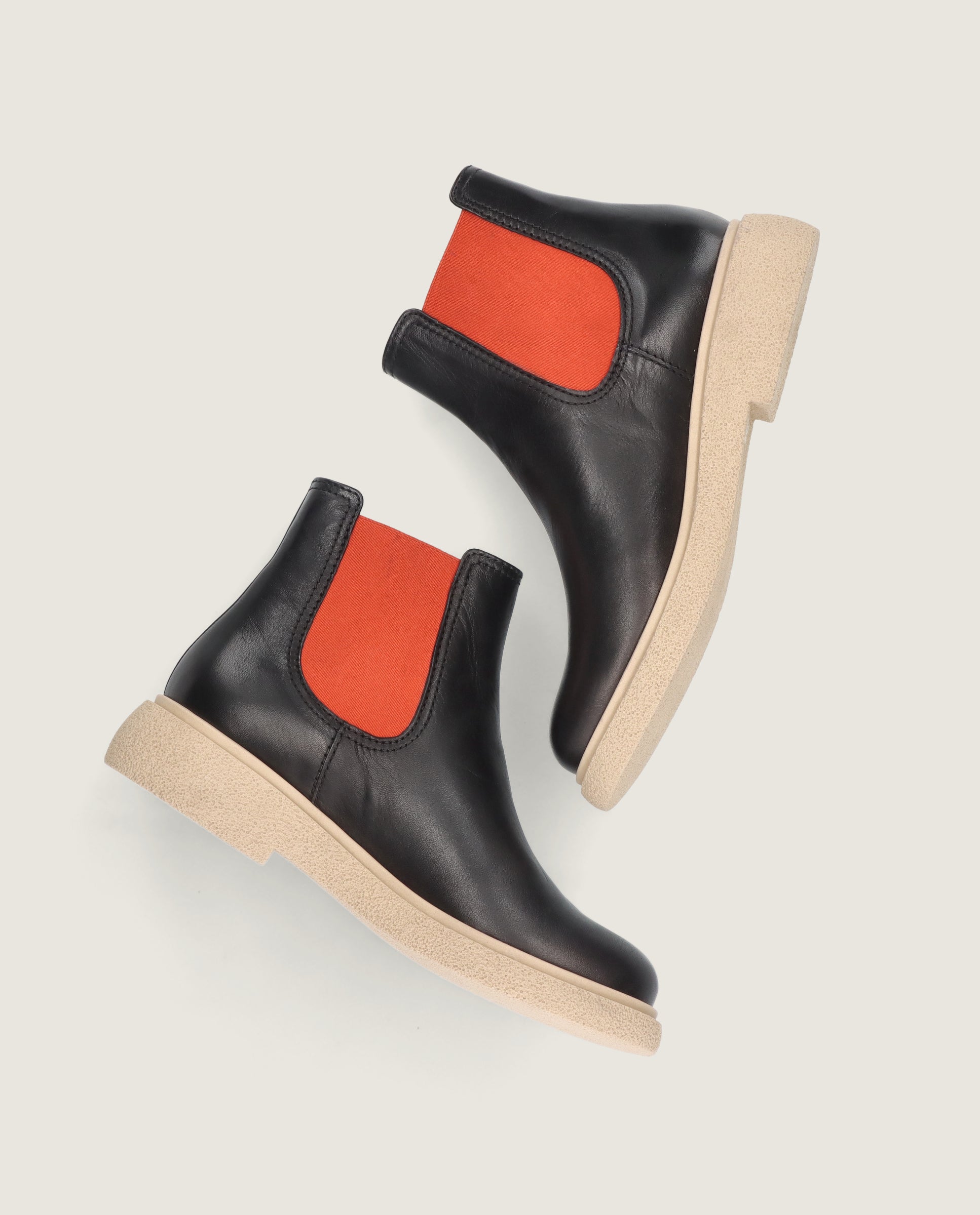Alice Multicolored Leather Ankle Boots