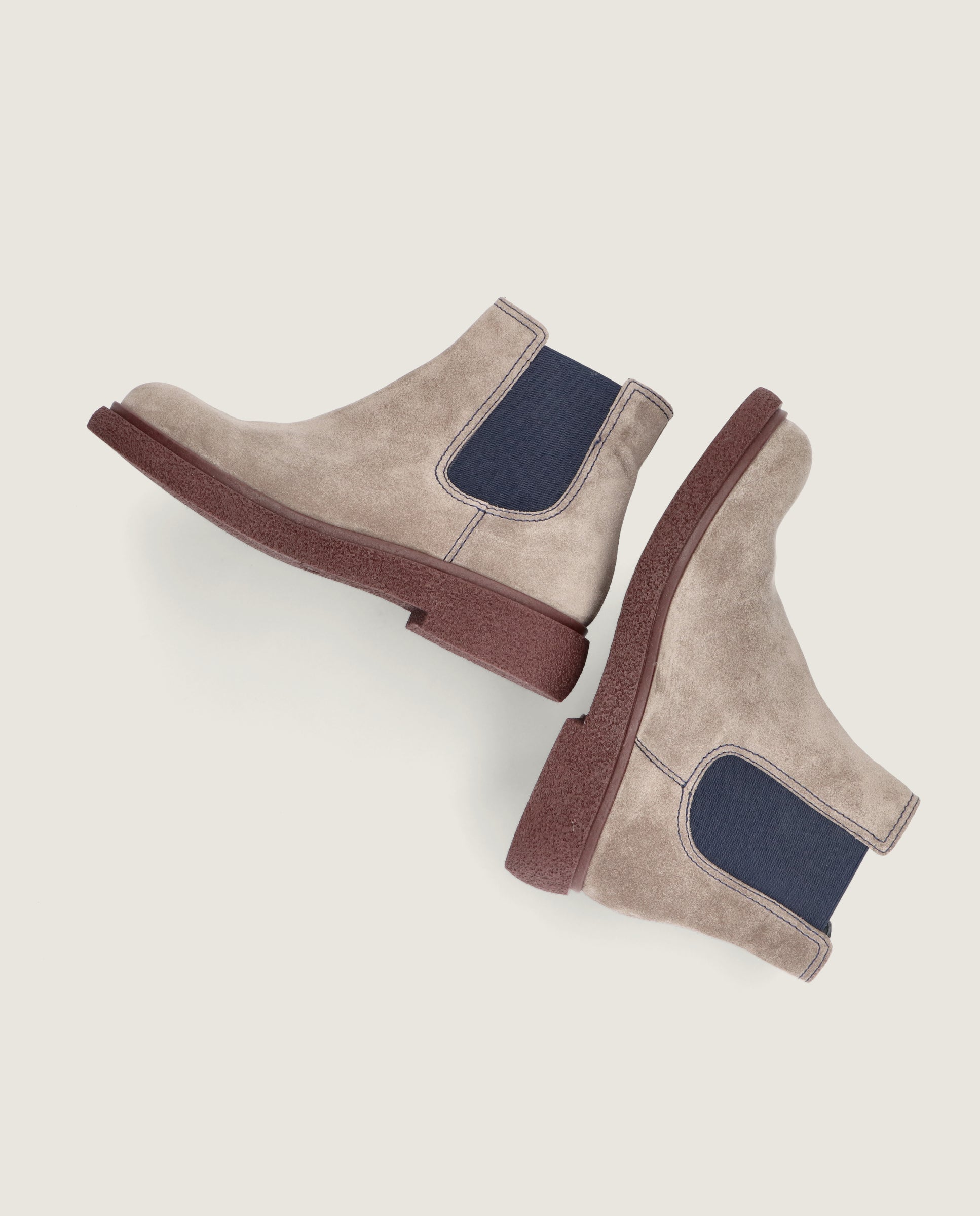 Alice Multicolored Suede Ankle Boots