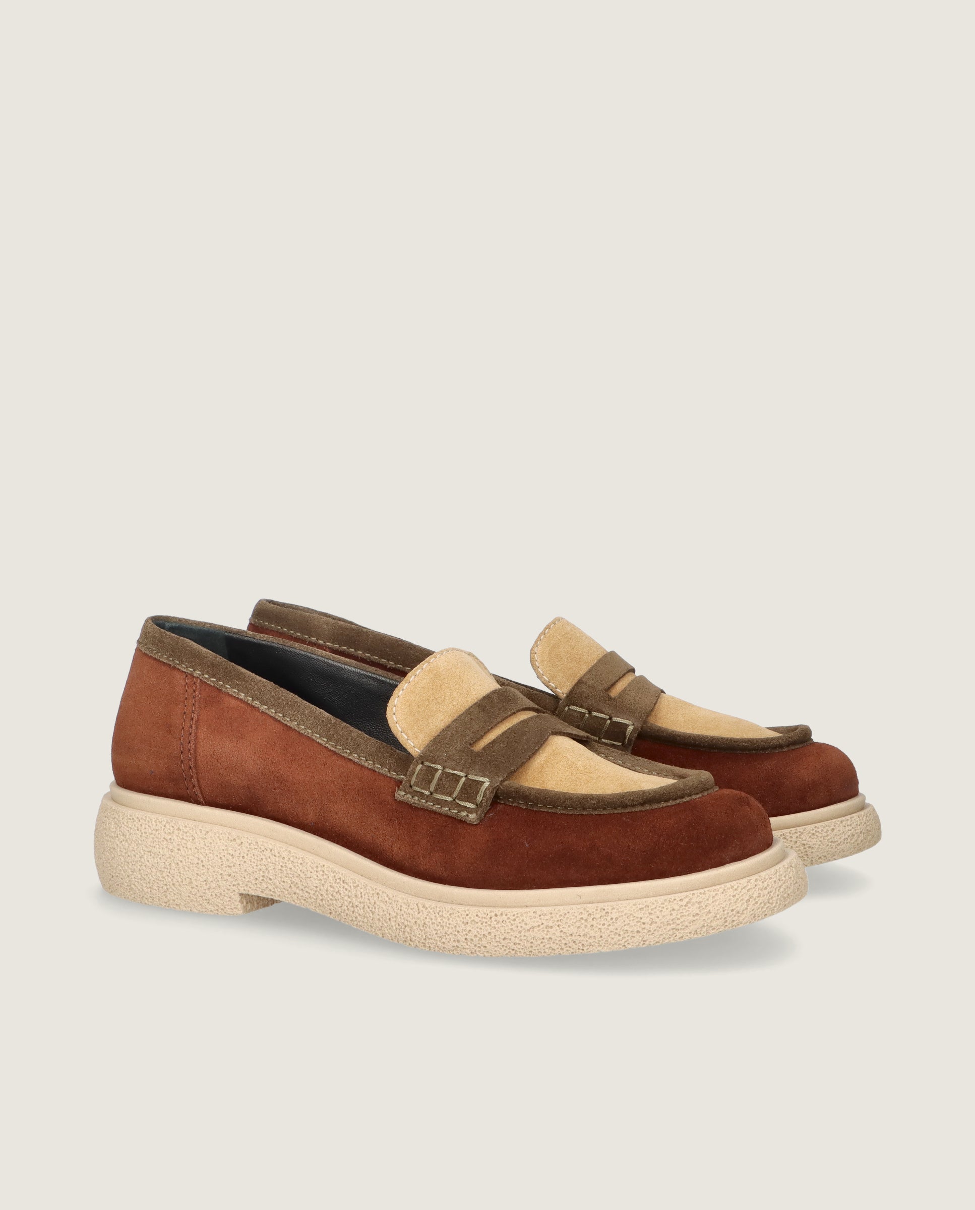 Imagen de Loafers Alice Multicolores Ante por Mascaro