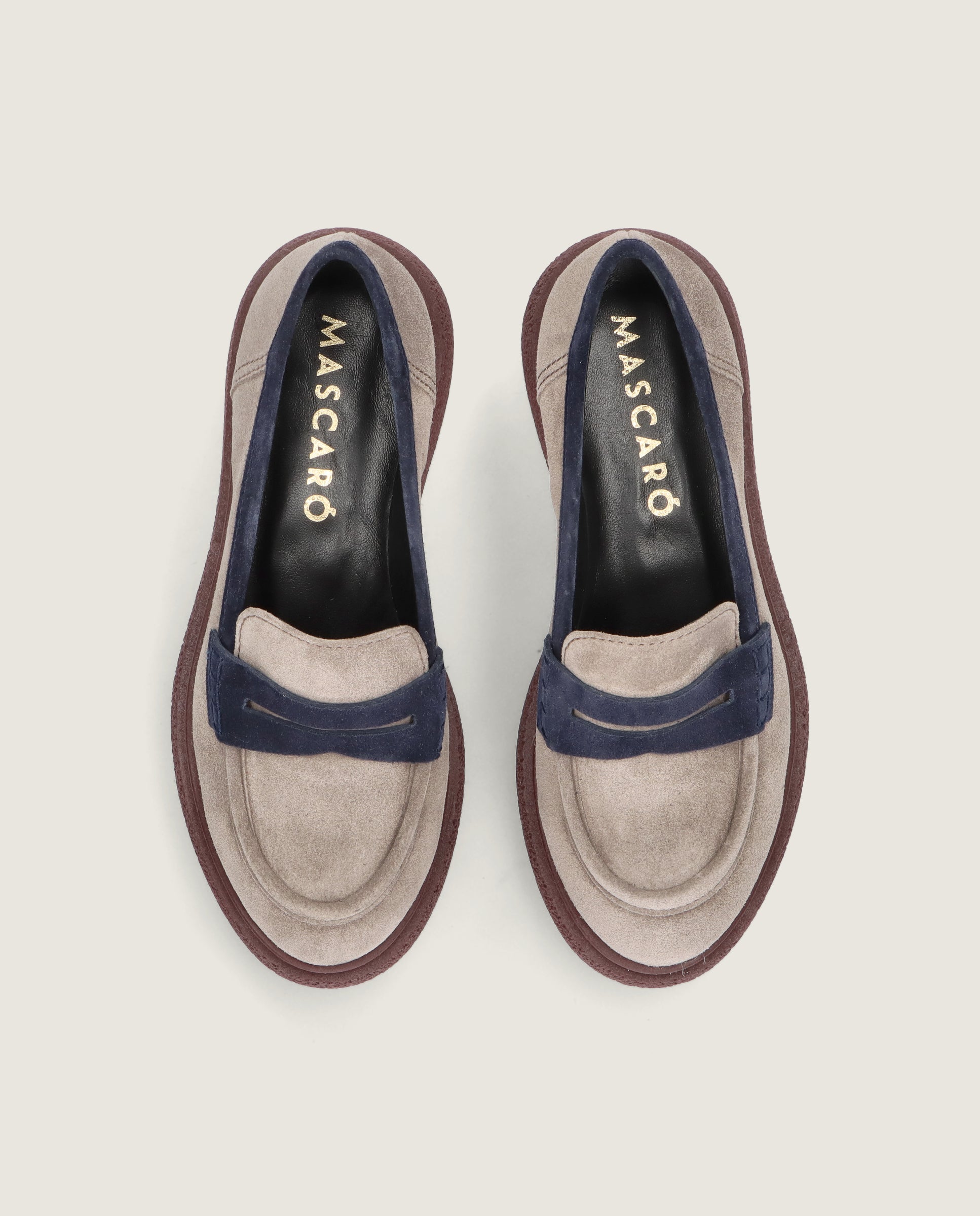 Vista alternativa de Loafers Alice Multicolores Ante por Mascaro