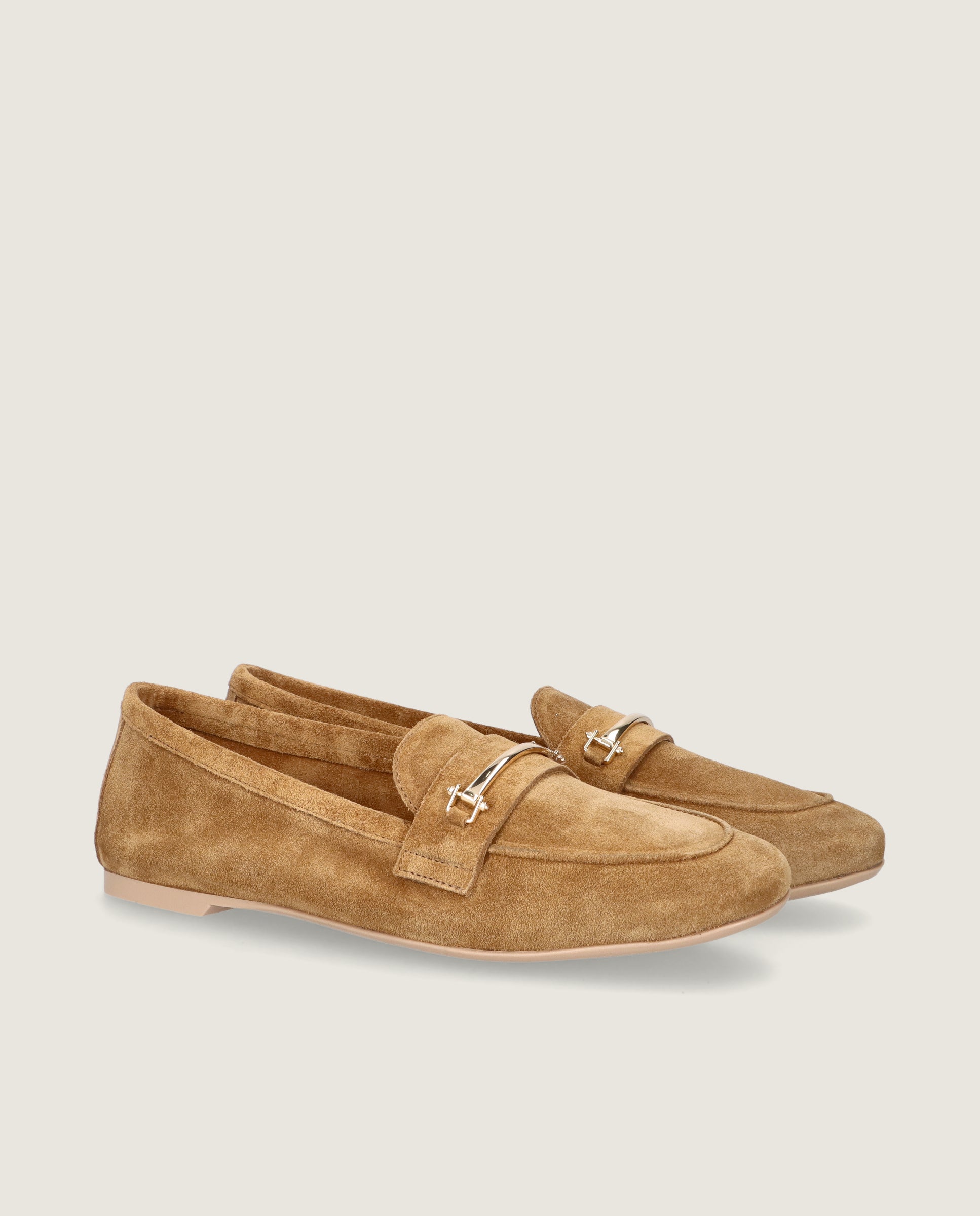 Imagen de Loafers Faye Marrones Ante por Mascaro