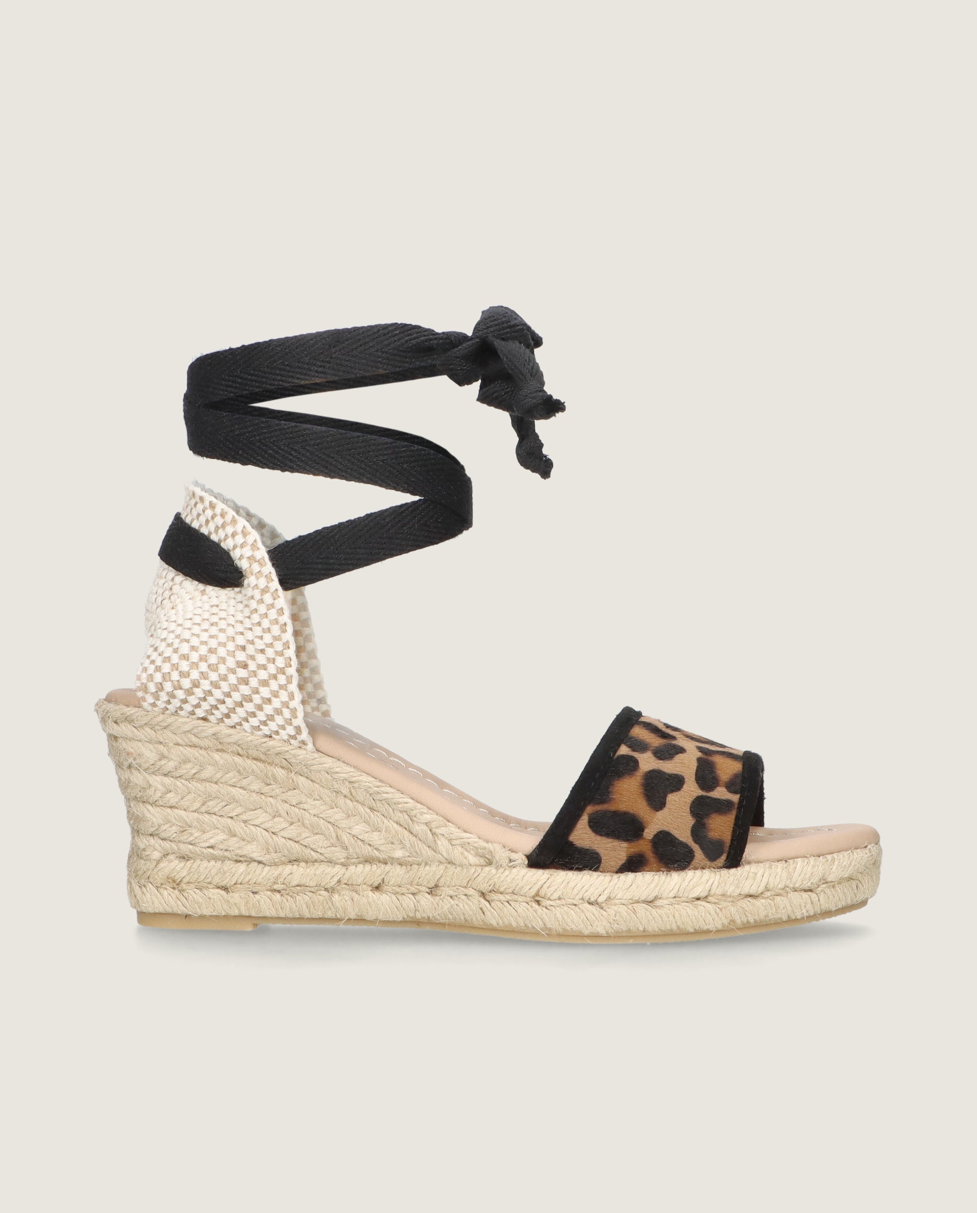 Alpargatas Esparto Deborah Animal print Poni