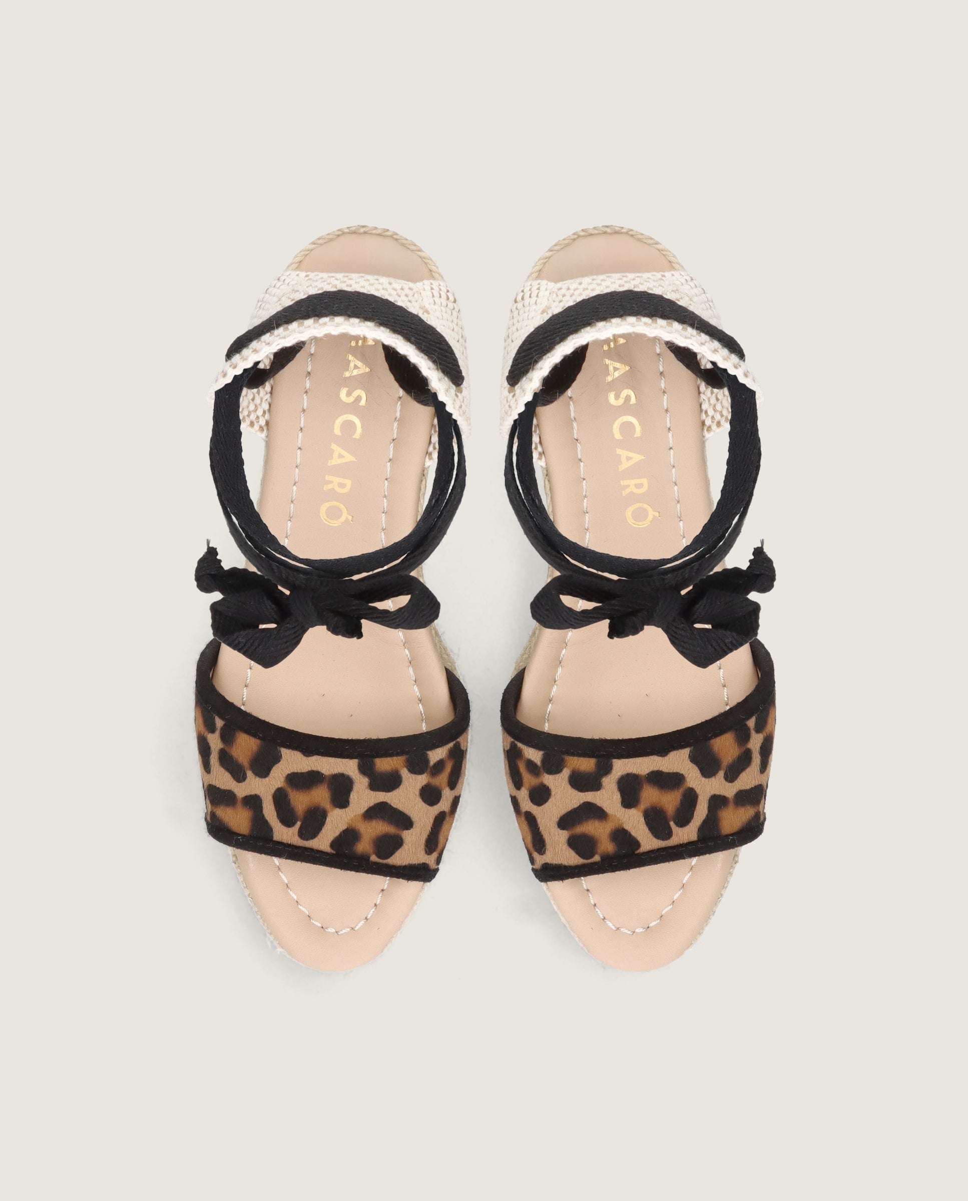 Vista alternativa de Alpargatas Esparto Deborah Animal print Poni por Mascaro