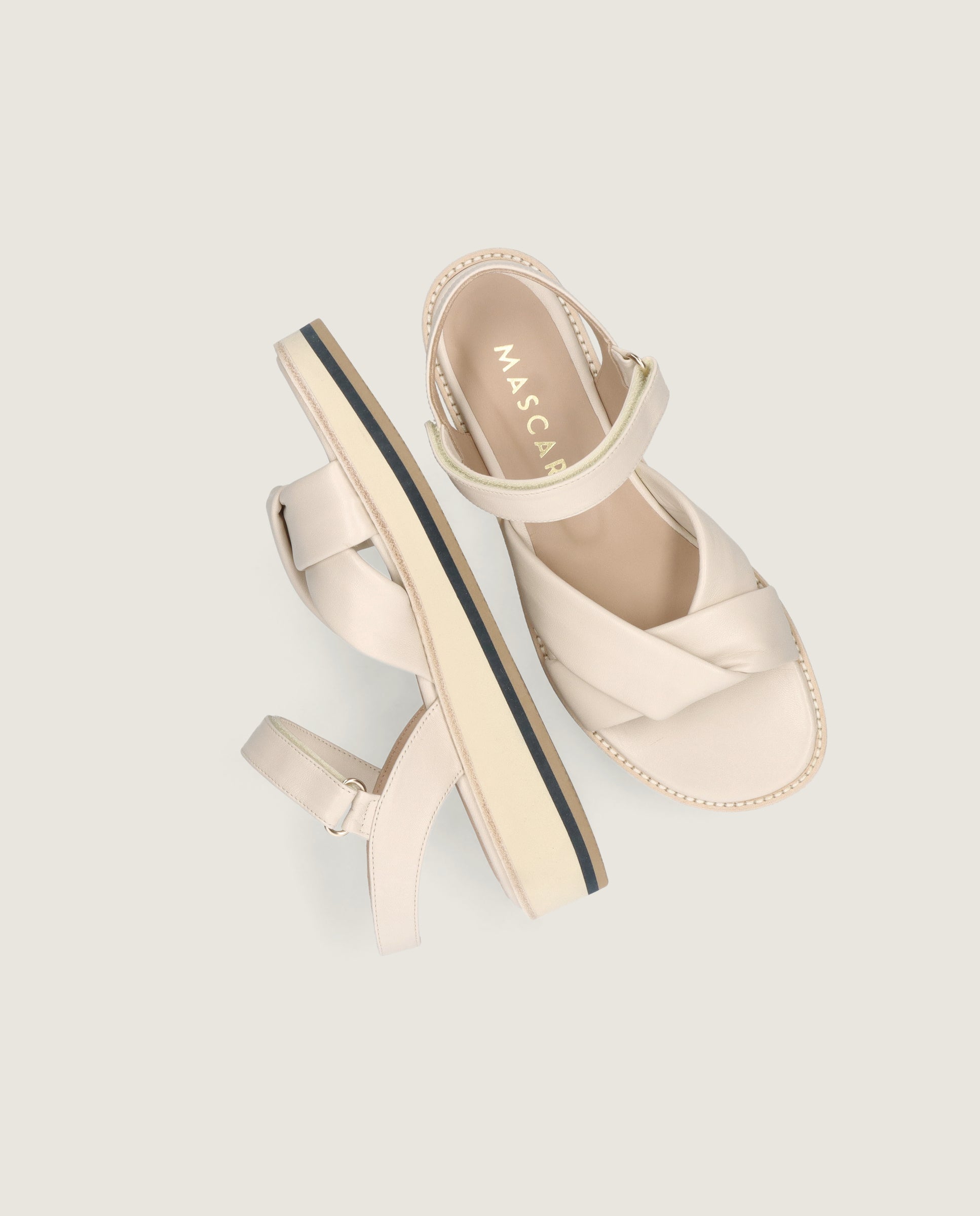 Sandalias Lygia Blancos Piel