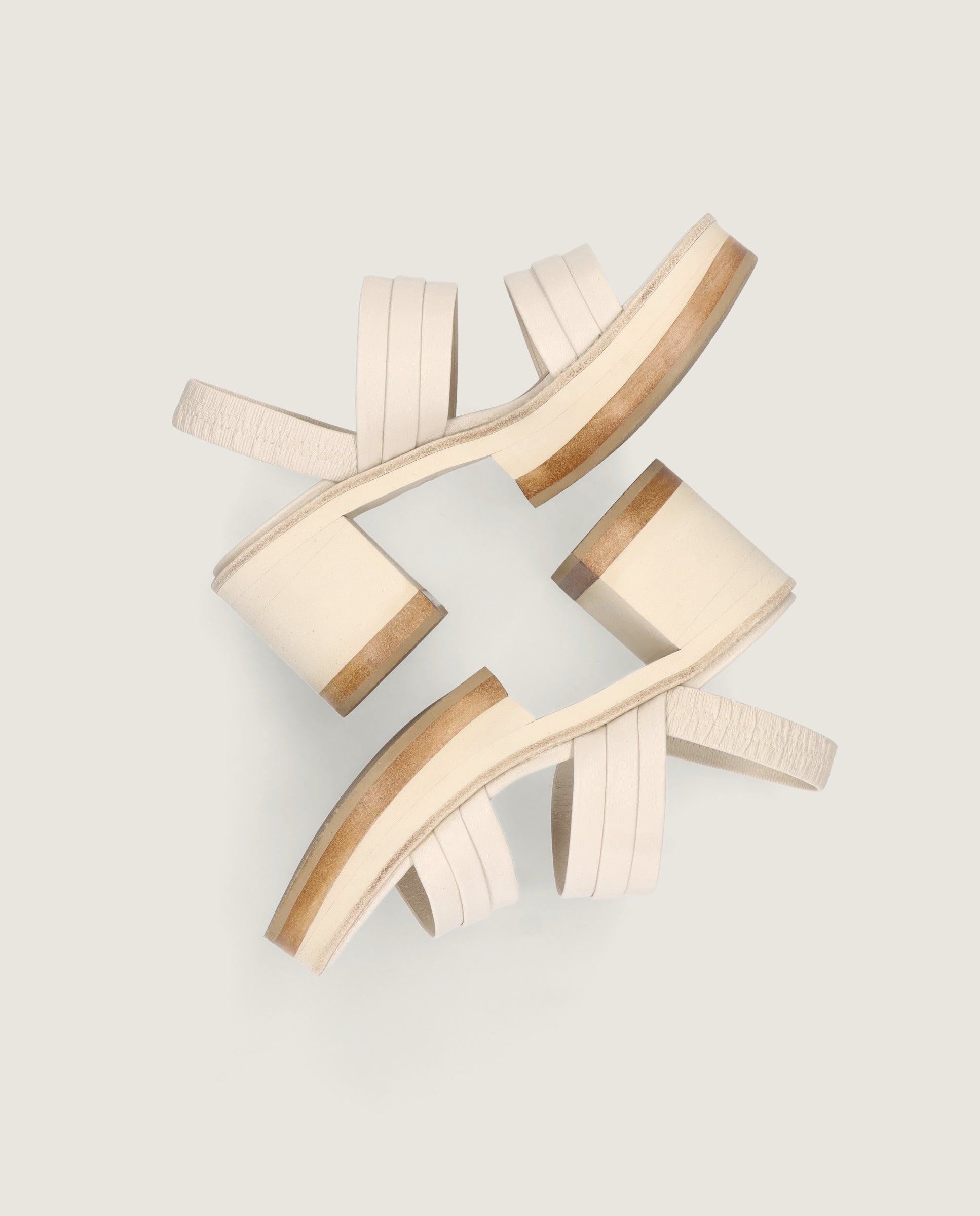 Sandalias Corfu Blancos Piel