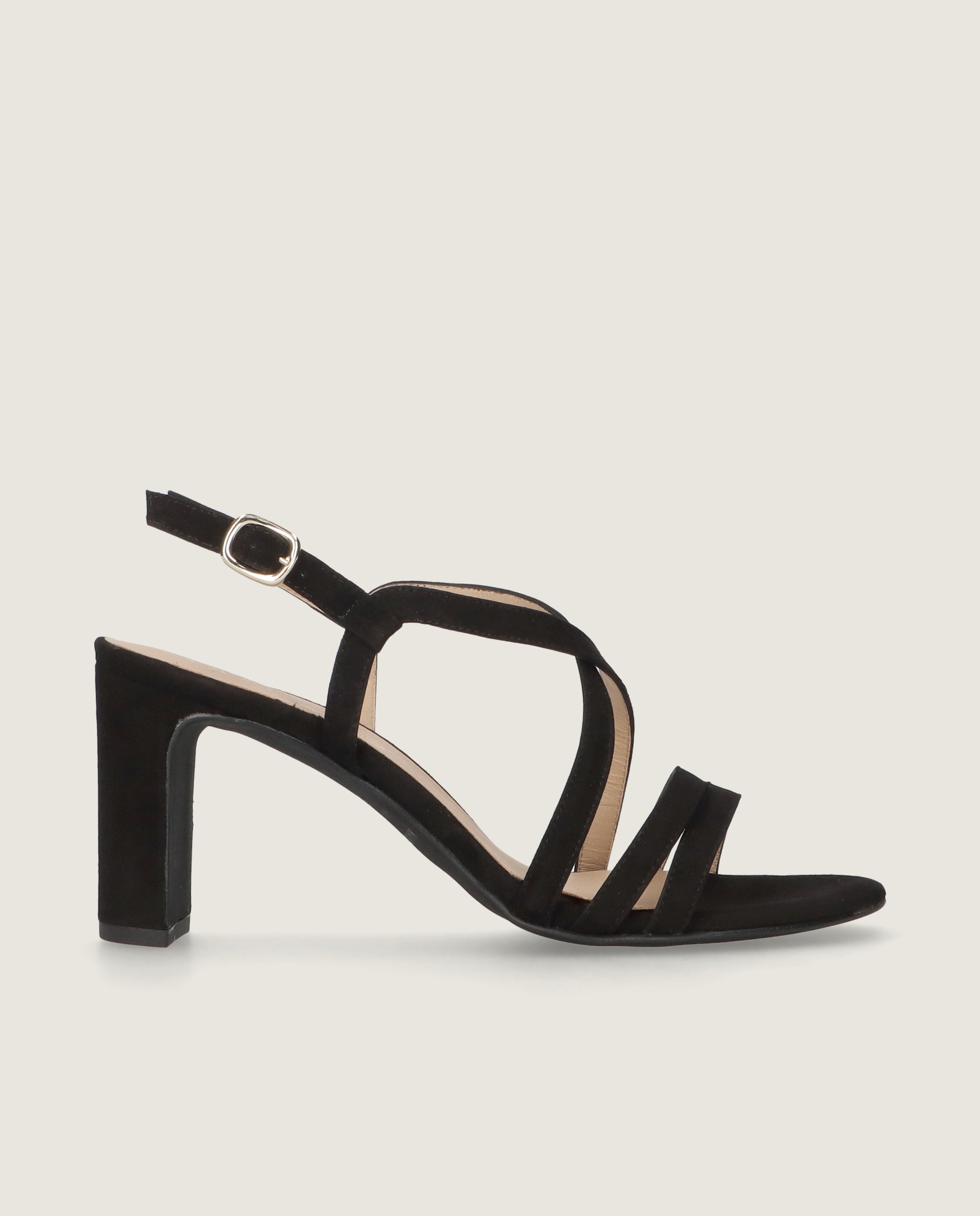 Sandalias Maria Negros Ante