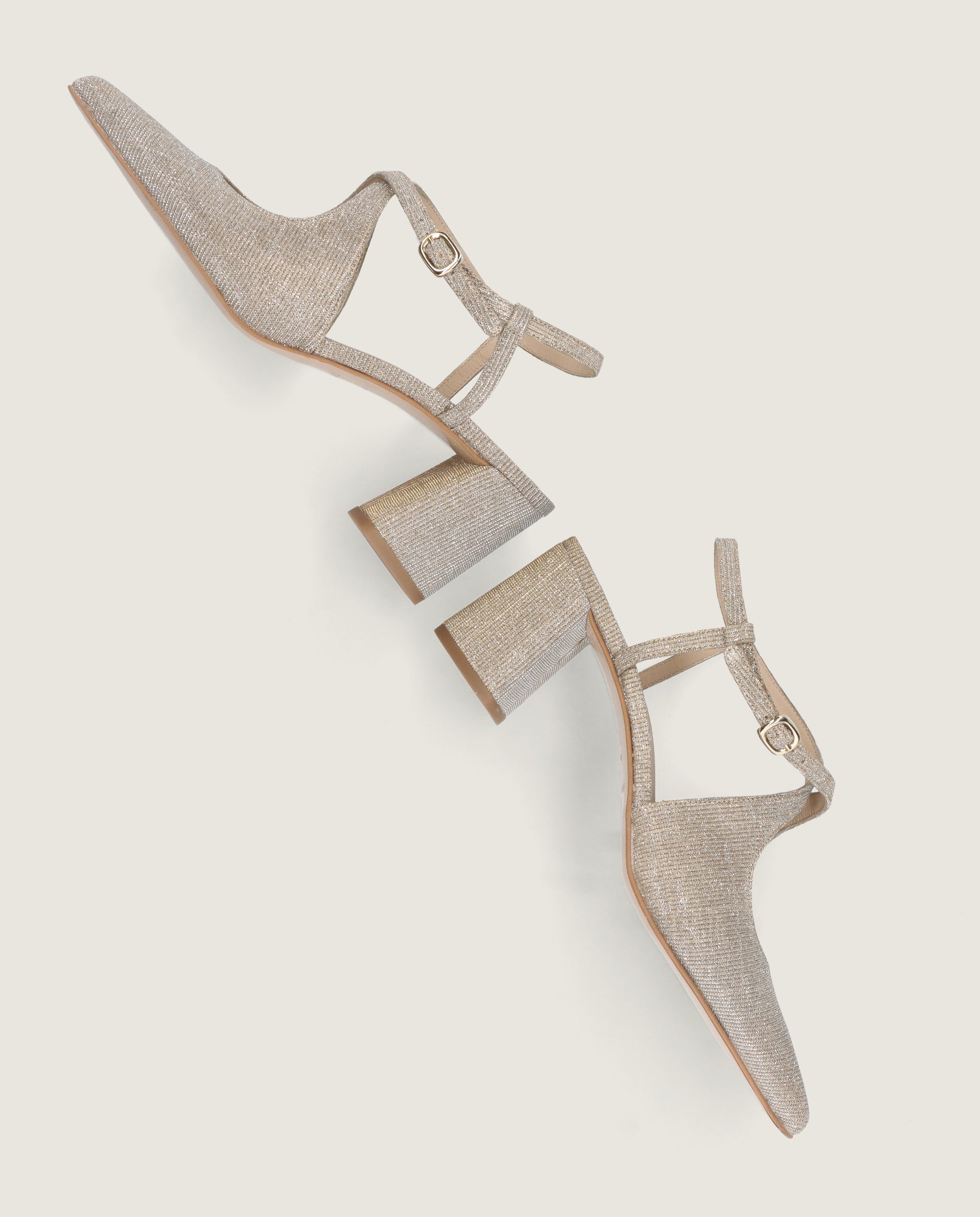 Phoebe Salon Silver Metallic Weaves