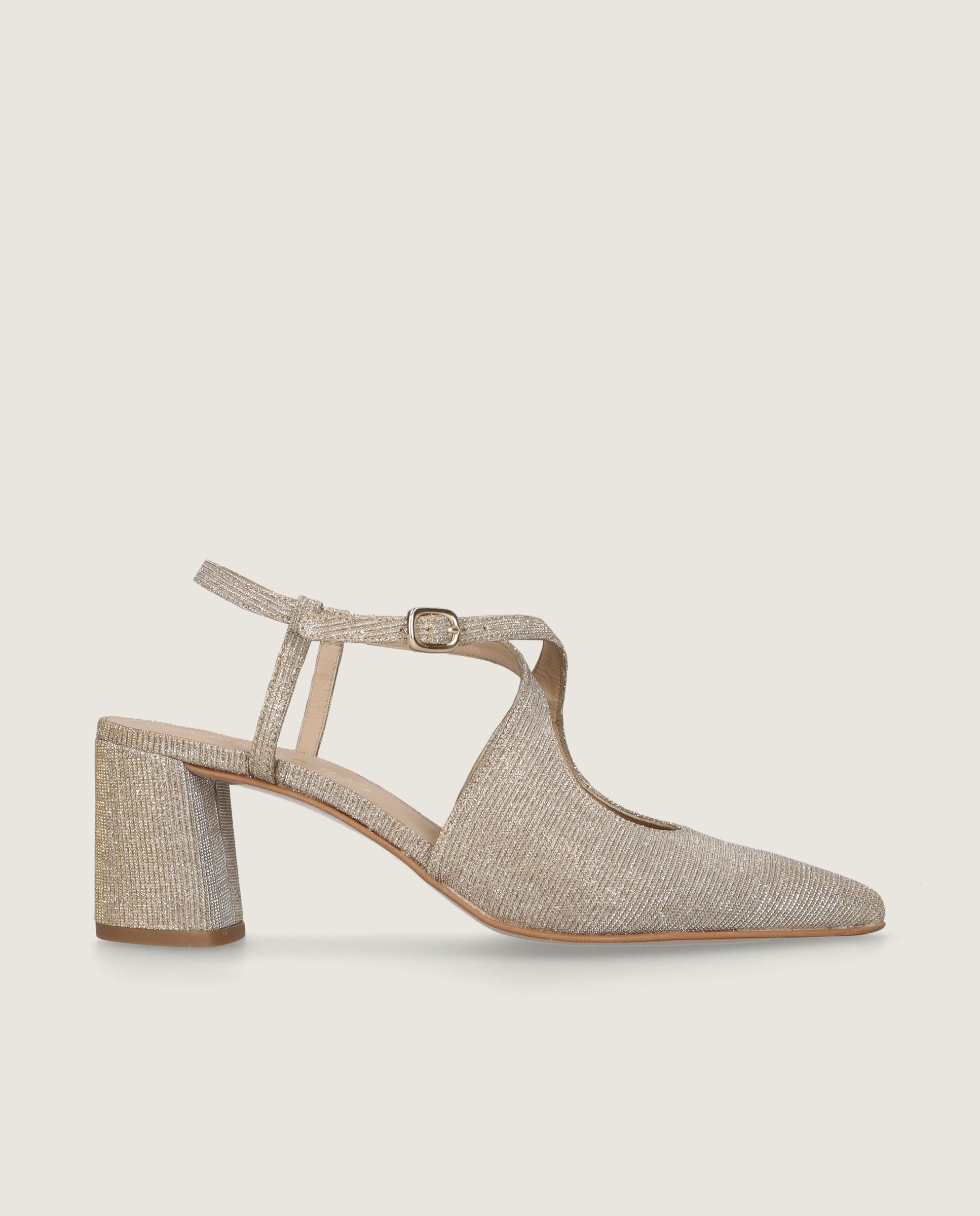 Phoebe Salon Silver Metallic Weaves