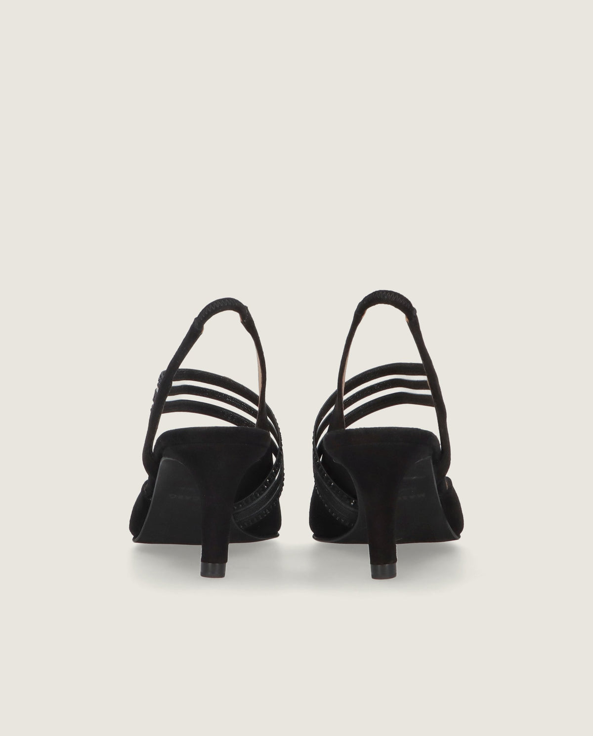 Salon Phoebe Black Suede