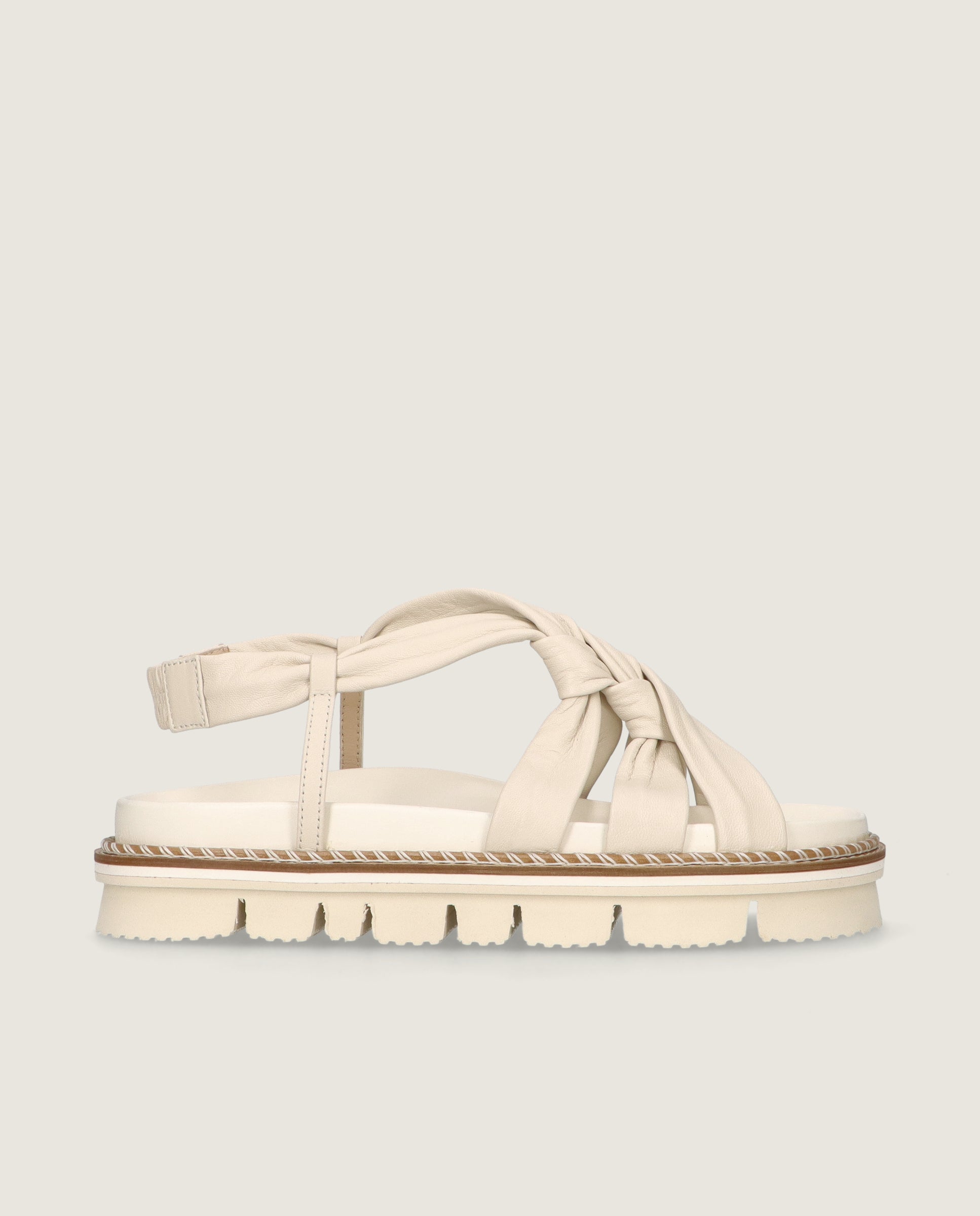 Sandalias Ivy Negros Piel