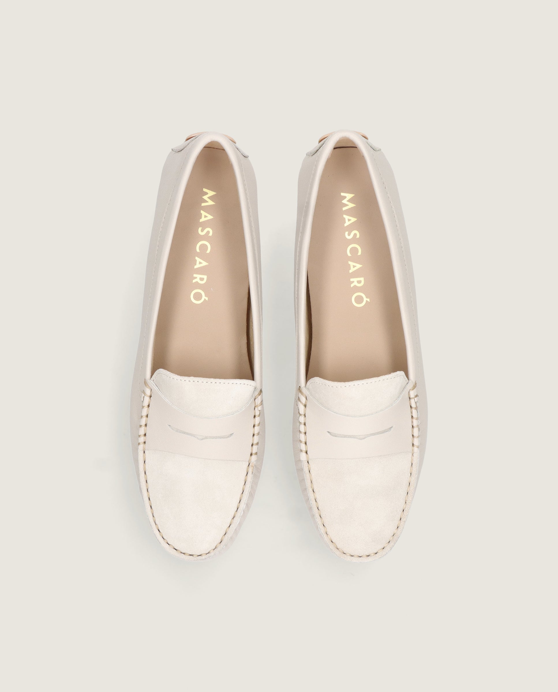 Mocasines Josephine Grises Piel