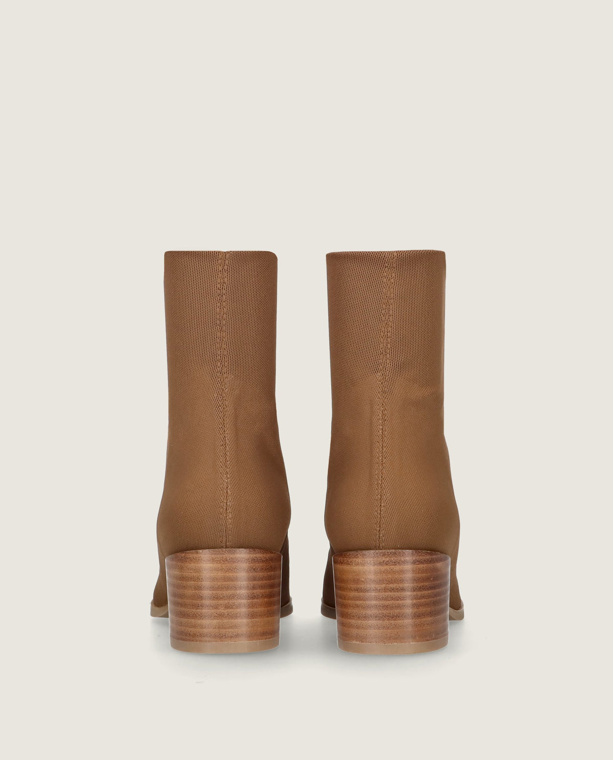 Sharon Brown Woven Ankle Boots