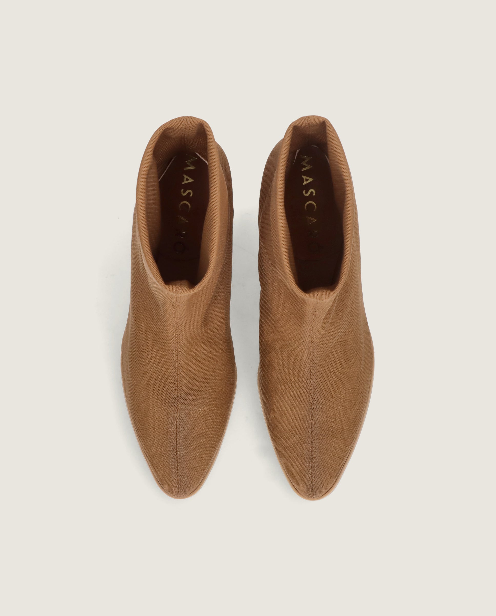 Alternative view of Sharon Brown Woven Ankle Boots by Mascaro