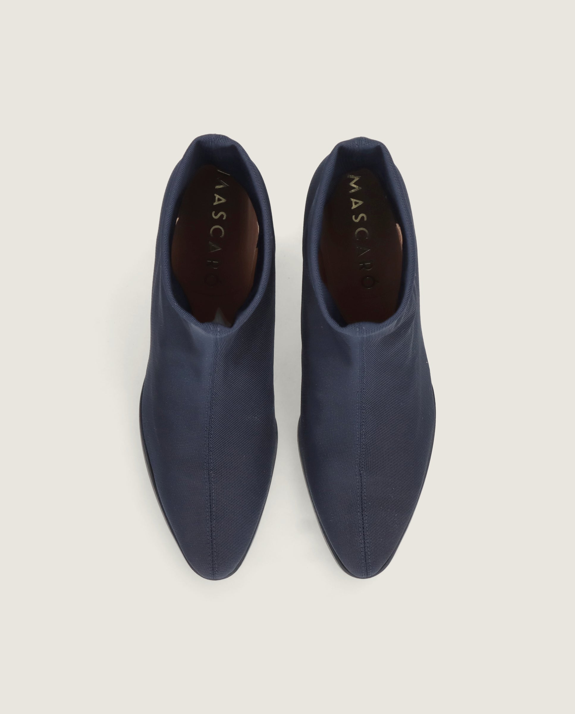 Alternative view of Sharon Blue Woven Ankle Boots by Mascaro