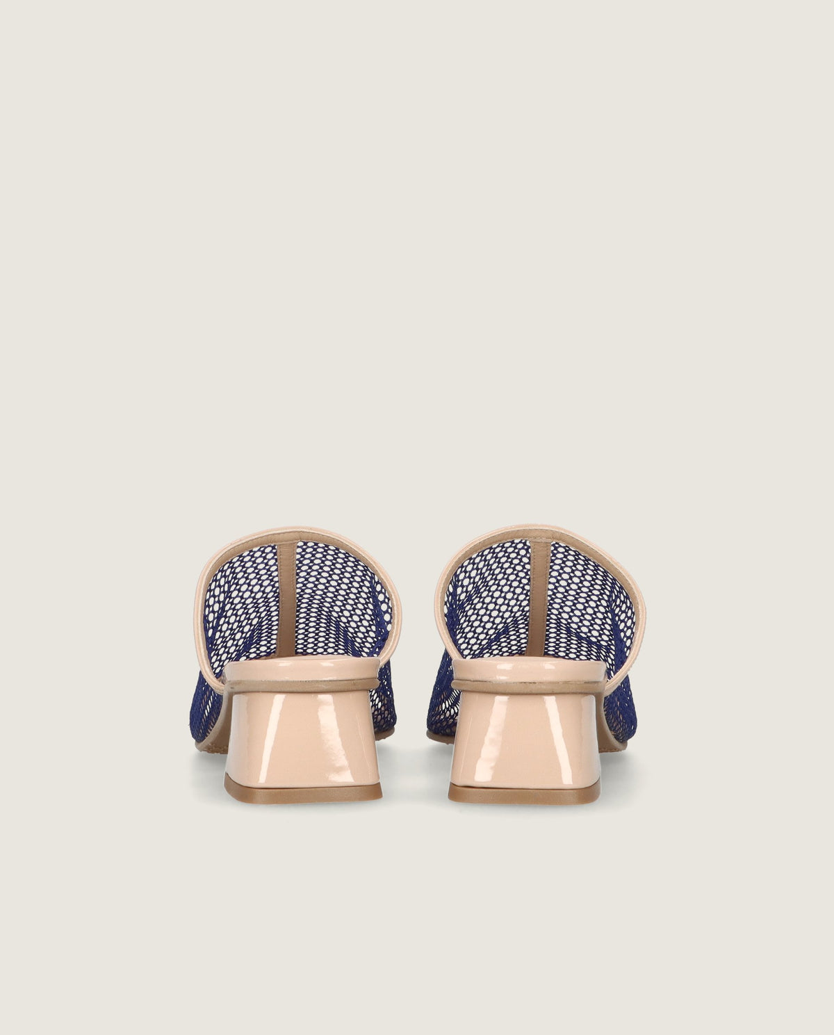 Cannes Blue Woven Sandals