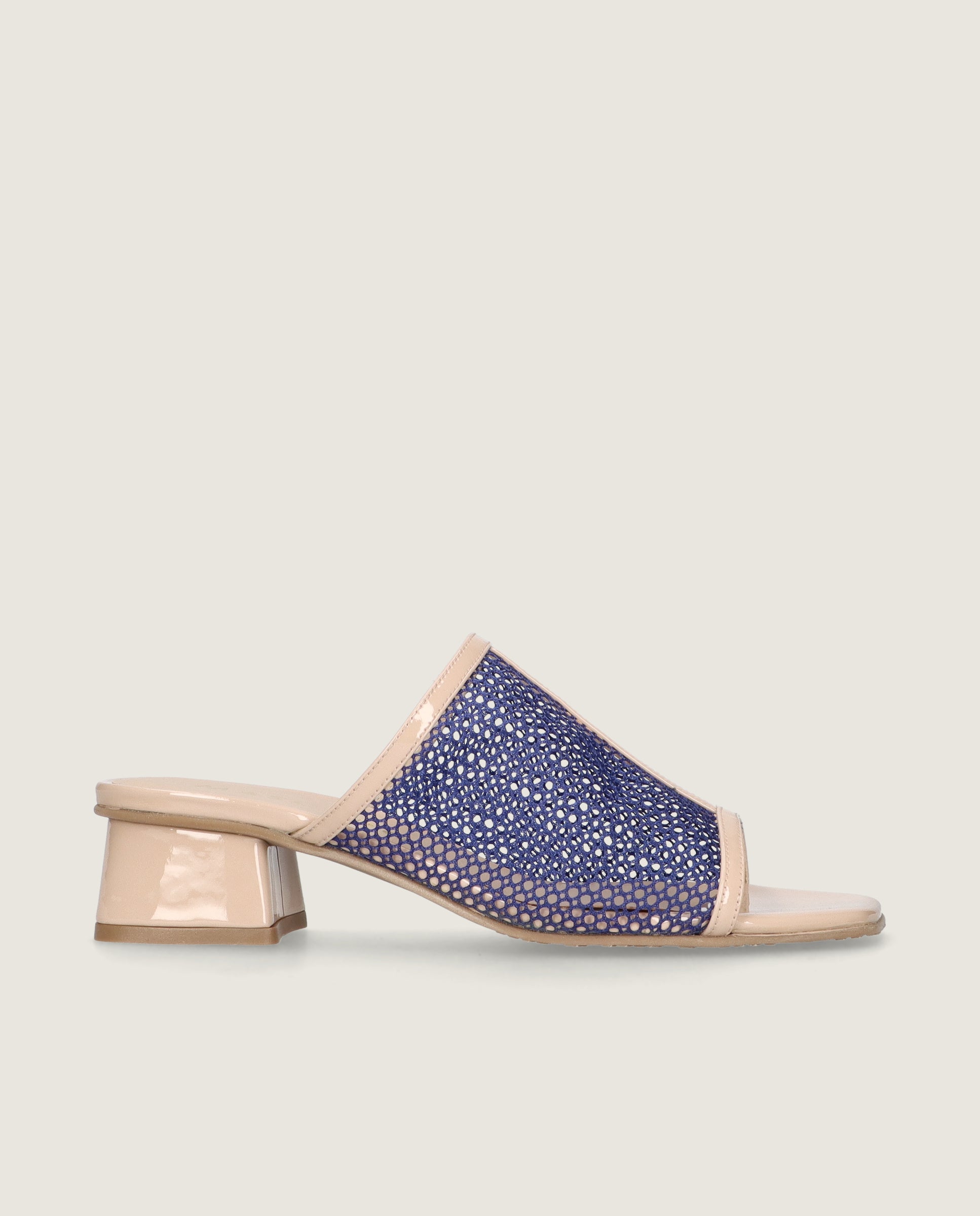 Sandalias Cannes Azules Tejidos