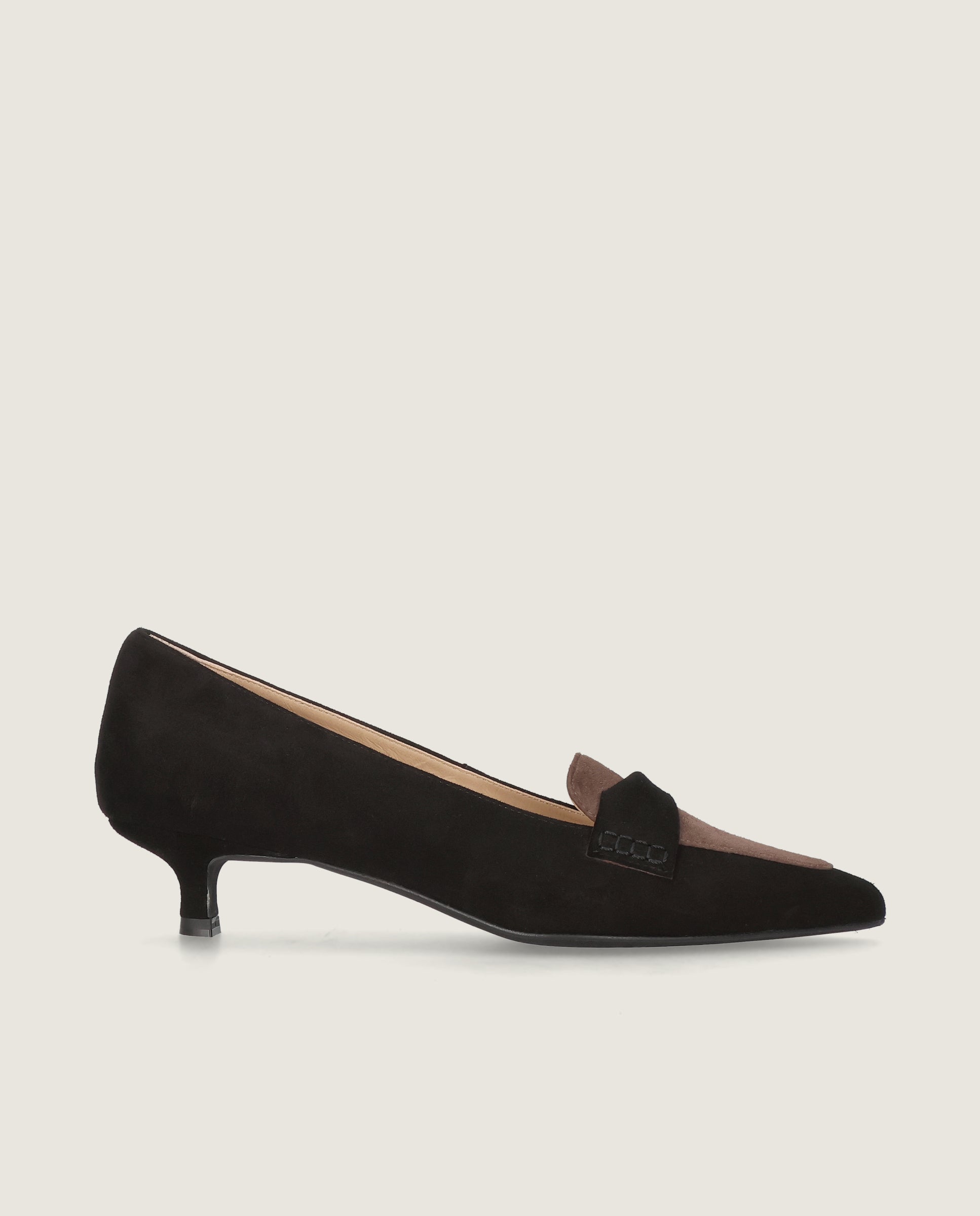 Kendall Black Suede Pumps