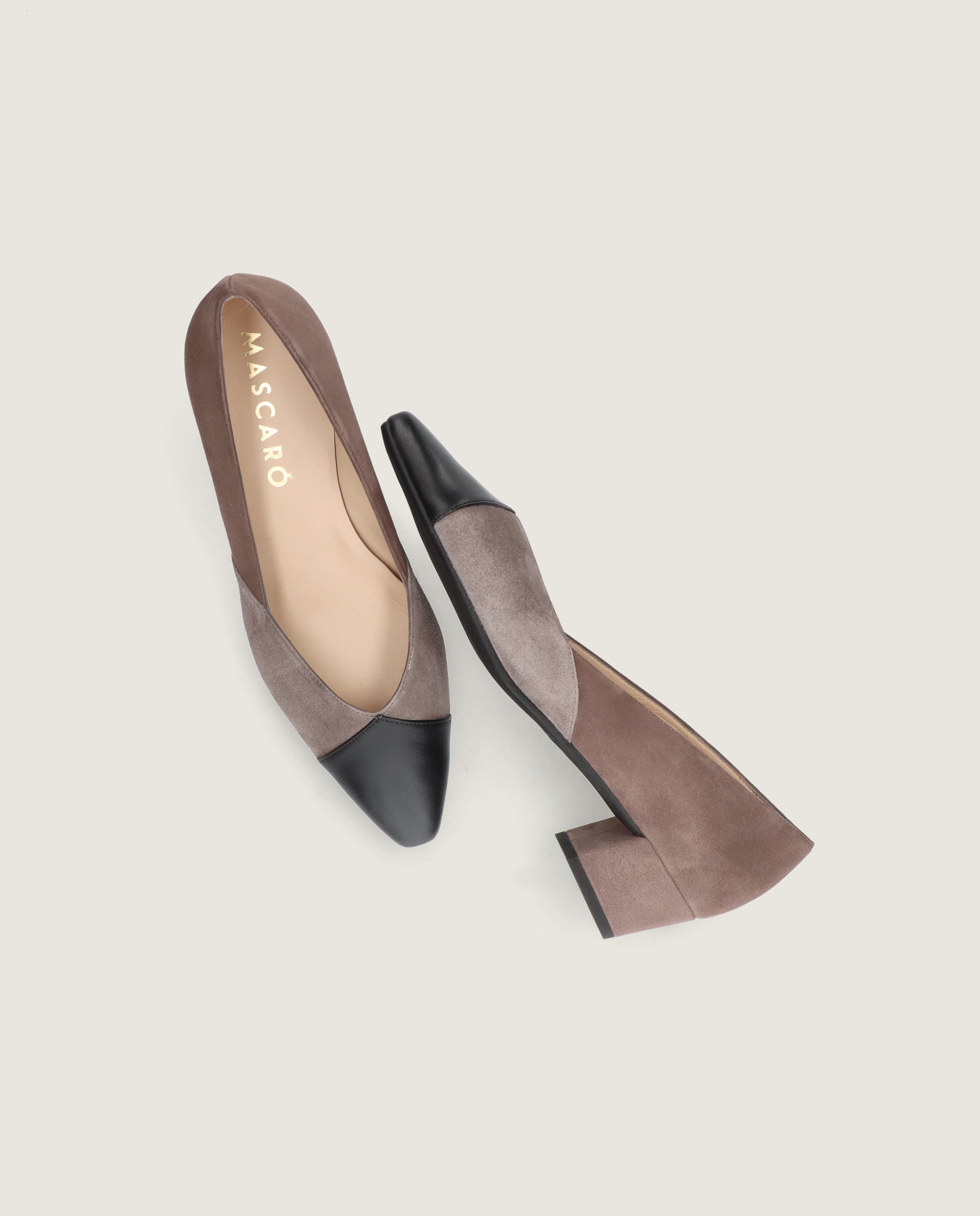 Salon Greta Grau Wildleder