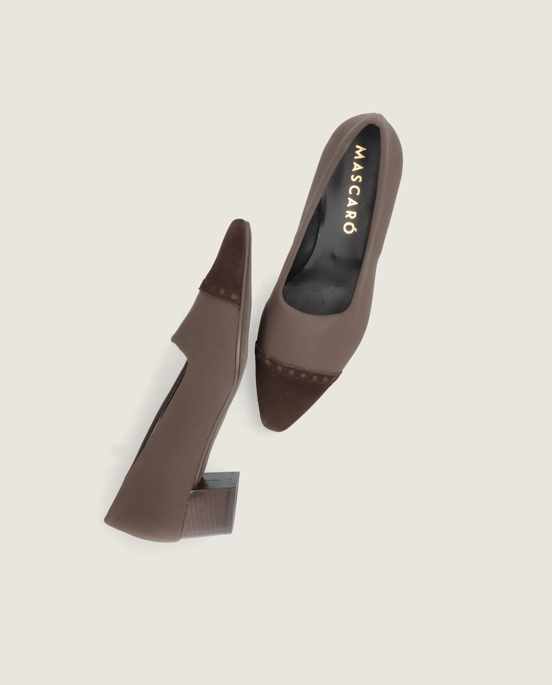 Salon Greta Marrones Ante