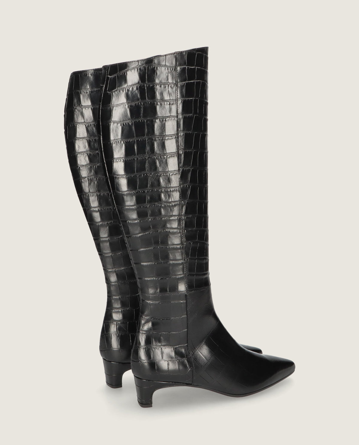 Botas Greta Negros Pieles estampadas
