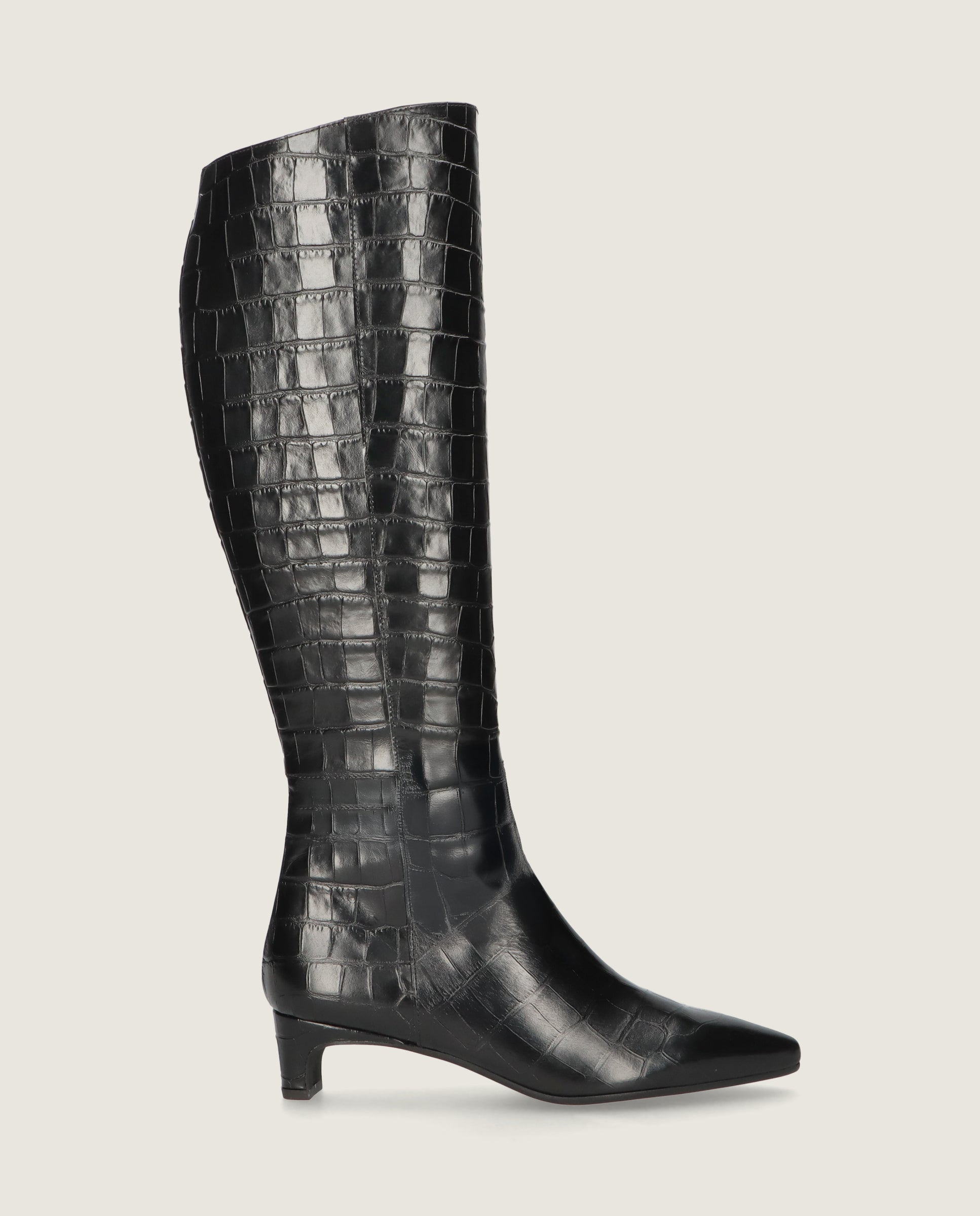 Botas Greta Negros Pieles estampadas