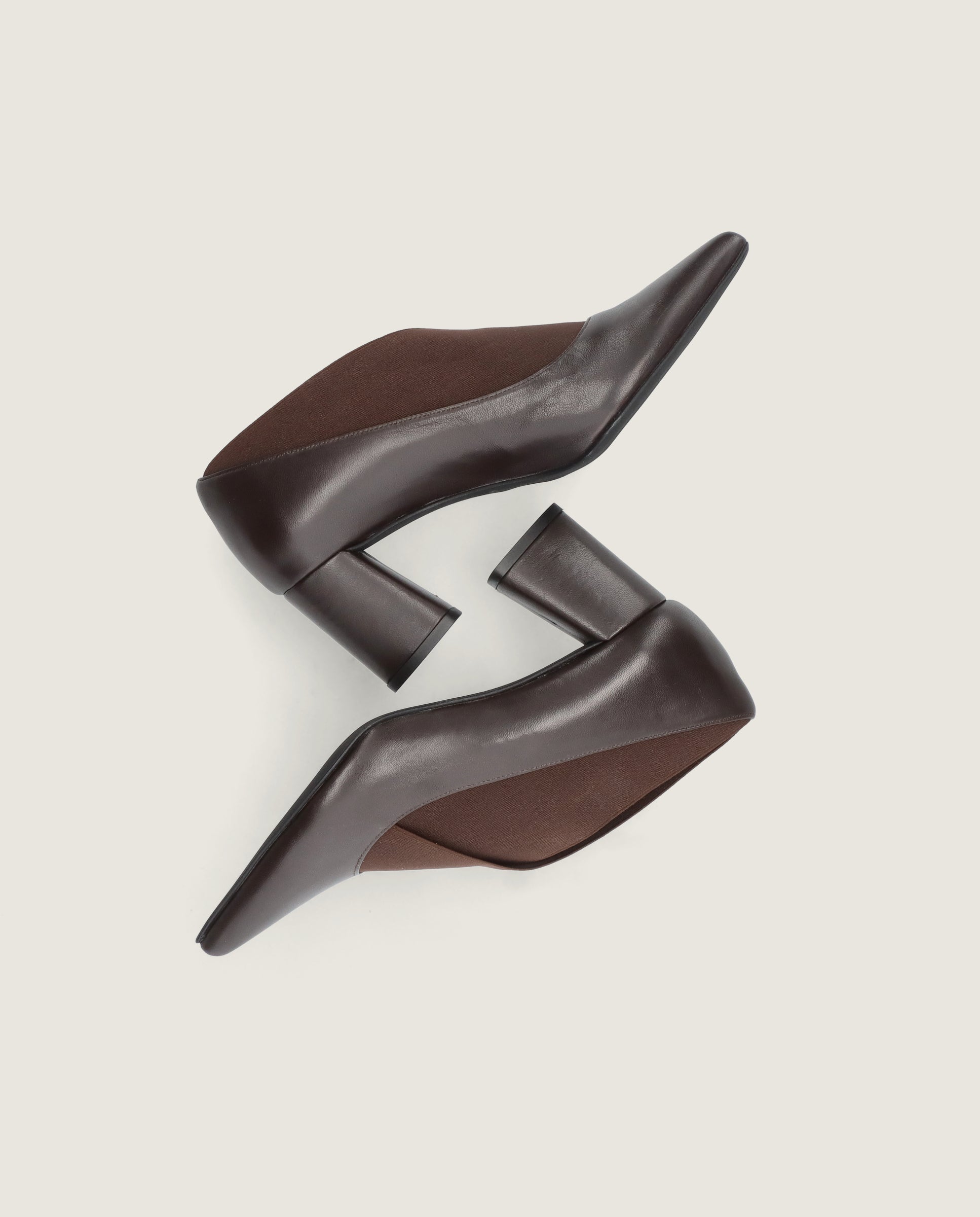 Zapatos Abotinados Phoebe Marrones Piel