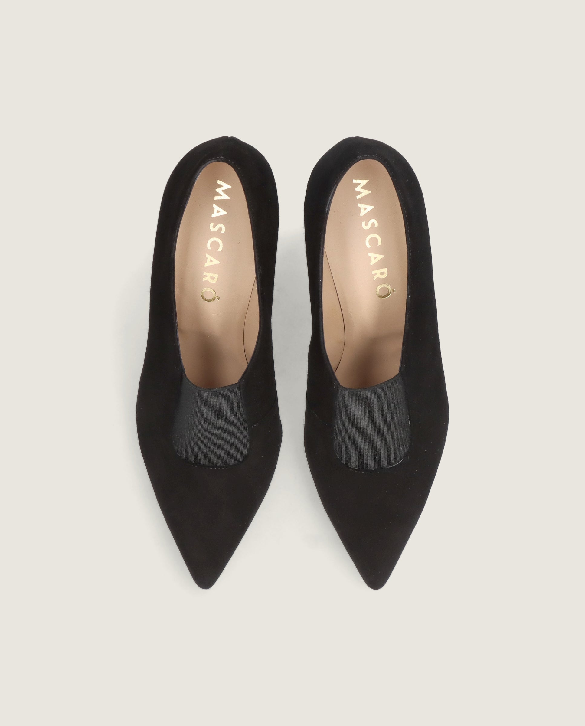 Alternative view of Phoebe Black Leather Ankle Boots by Mascaro