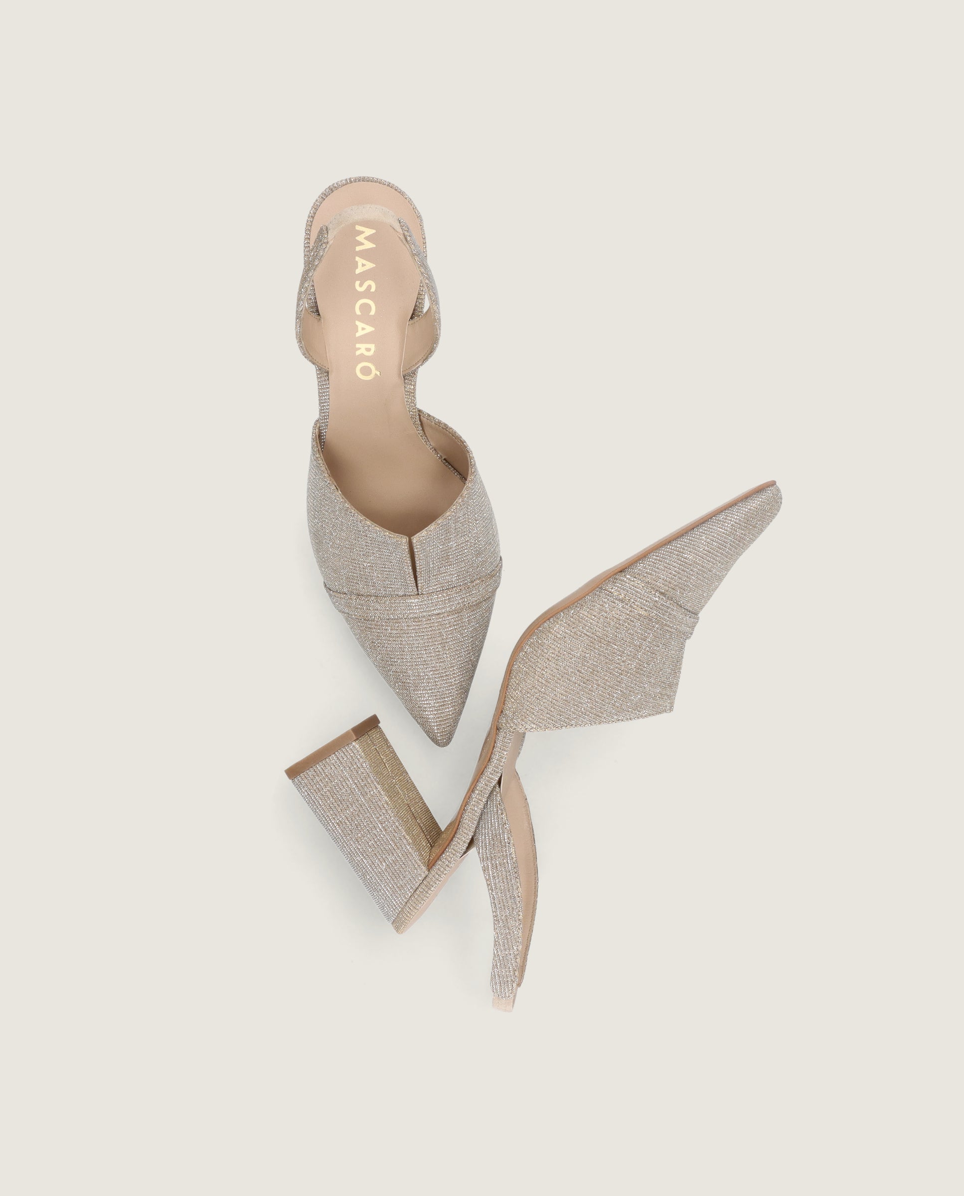 Salon Renata Plateados Tejidos metalizados