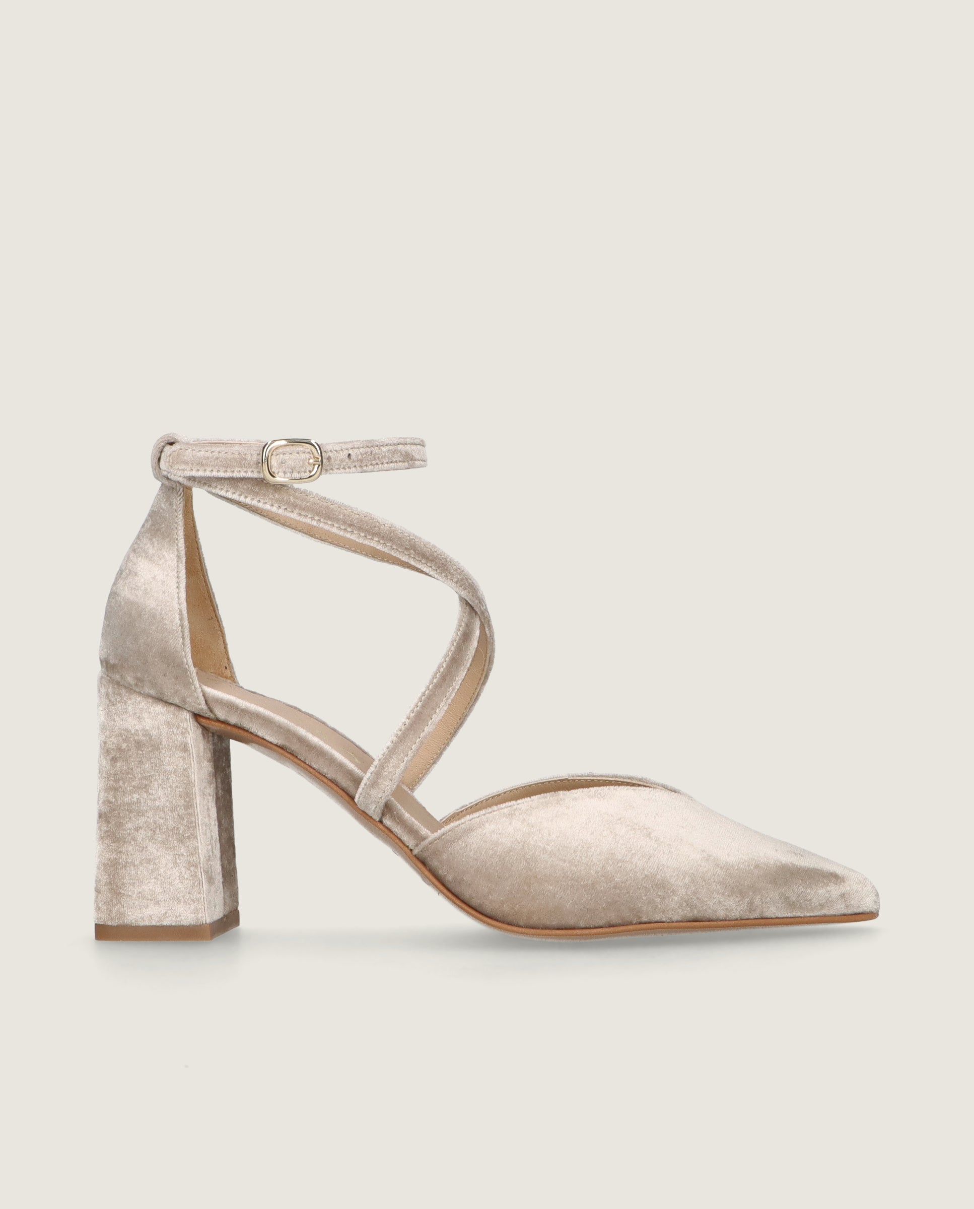 Renata Beige Woven Pumps