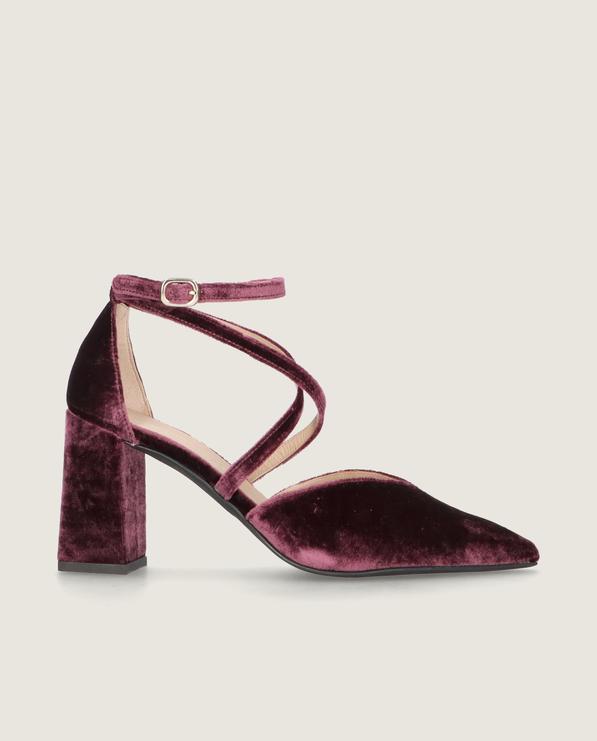 Renata Red Woven Pumps