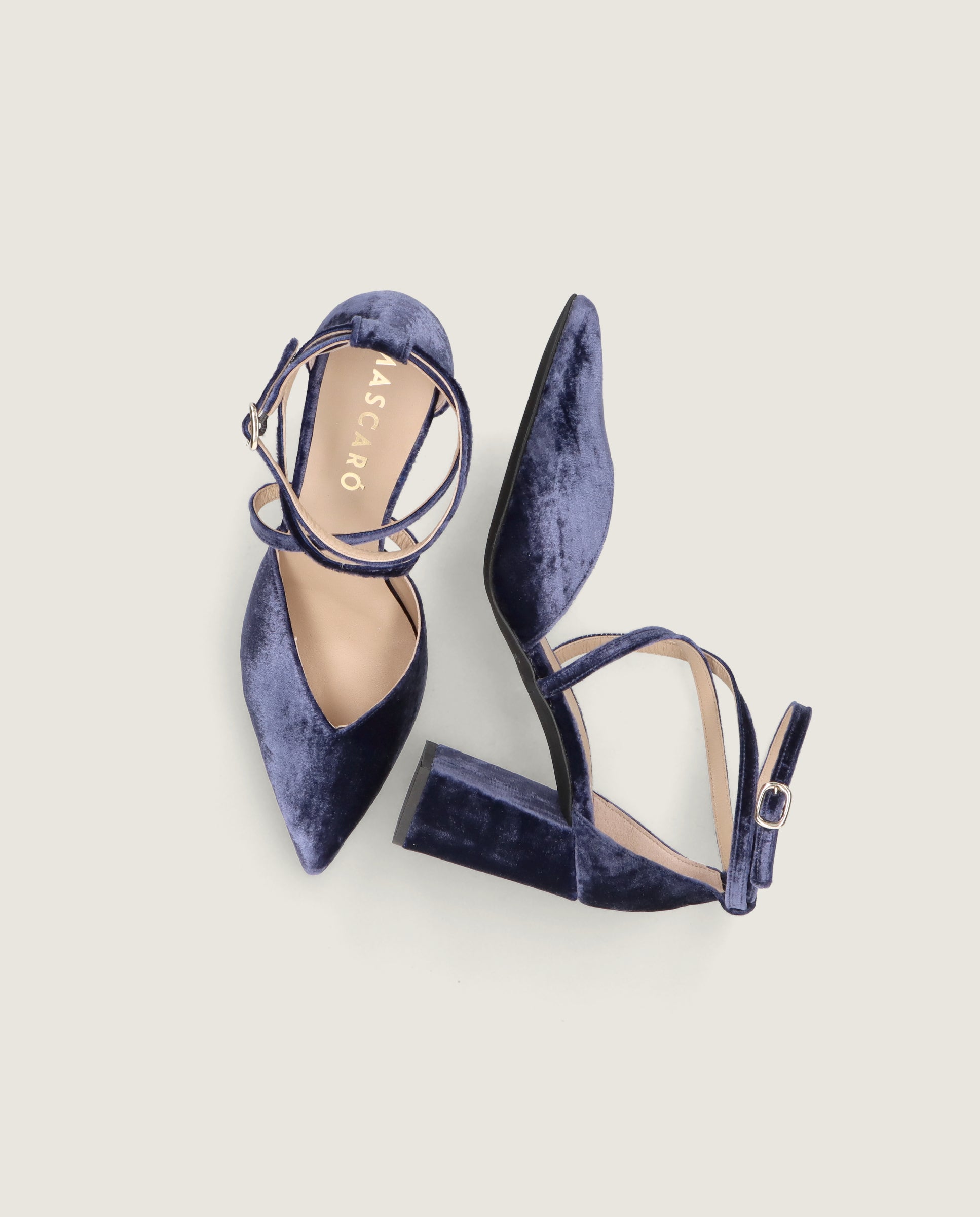 Renata Blue Woven Pumps