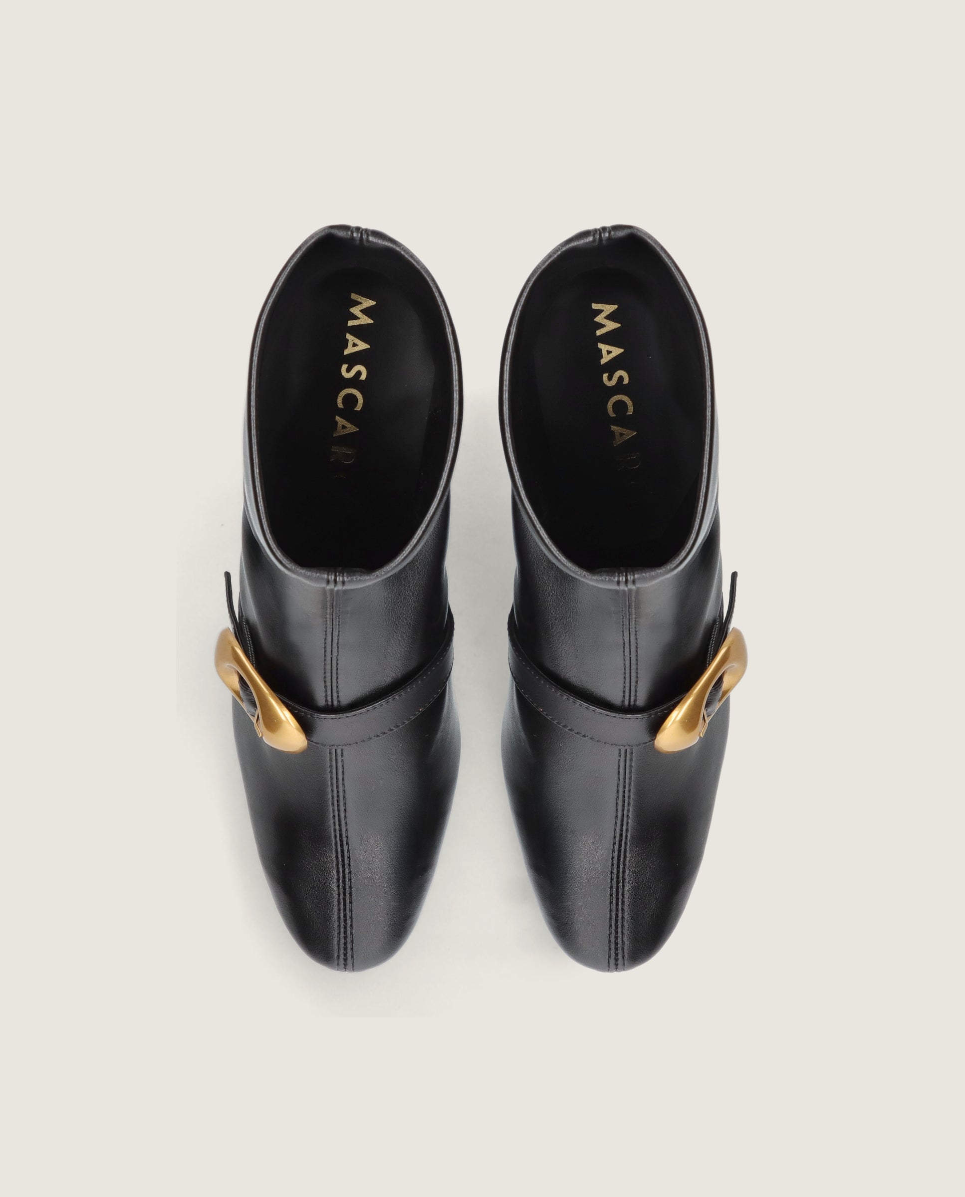 Botines Freja Negros Tejidos