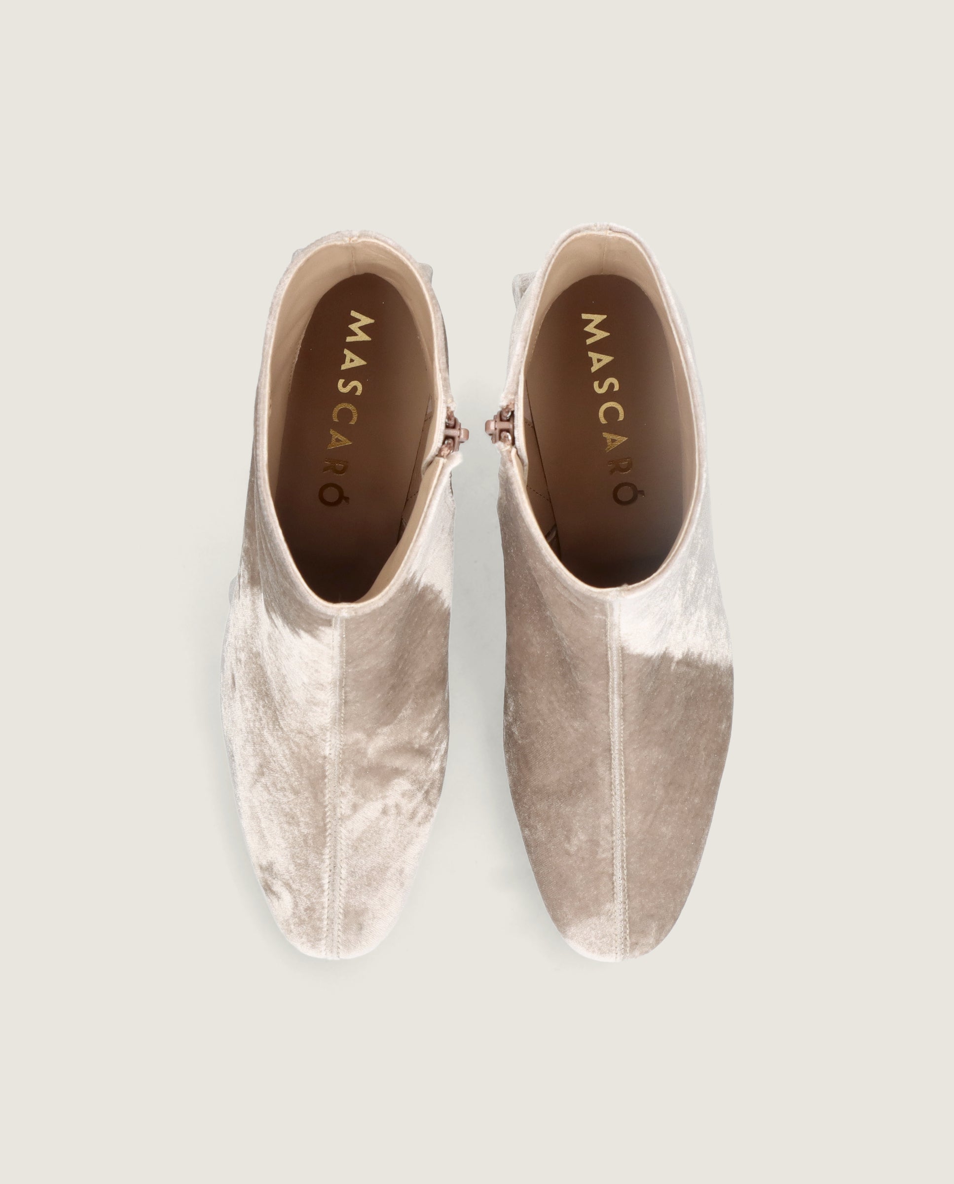 Botines Freja Beiges Tejidos