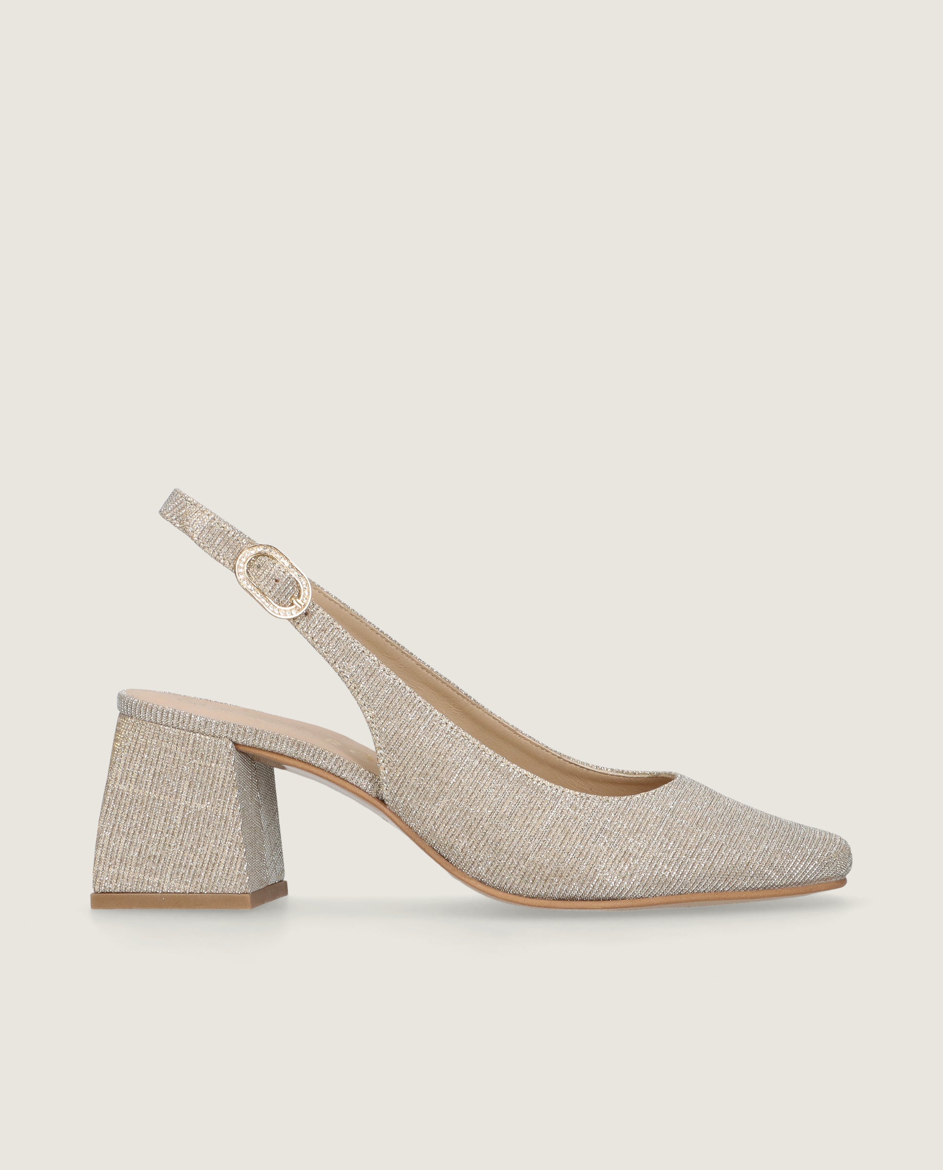 Salon Freja Dorados Tejidos metalizados