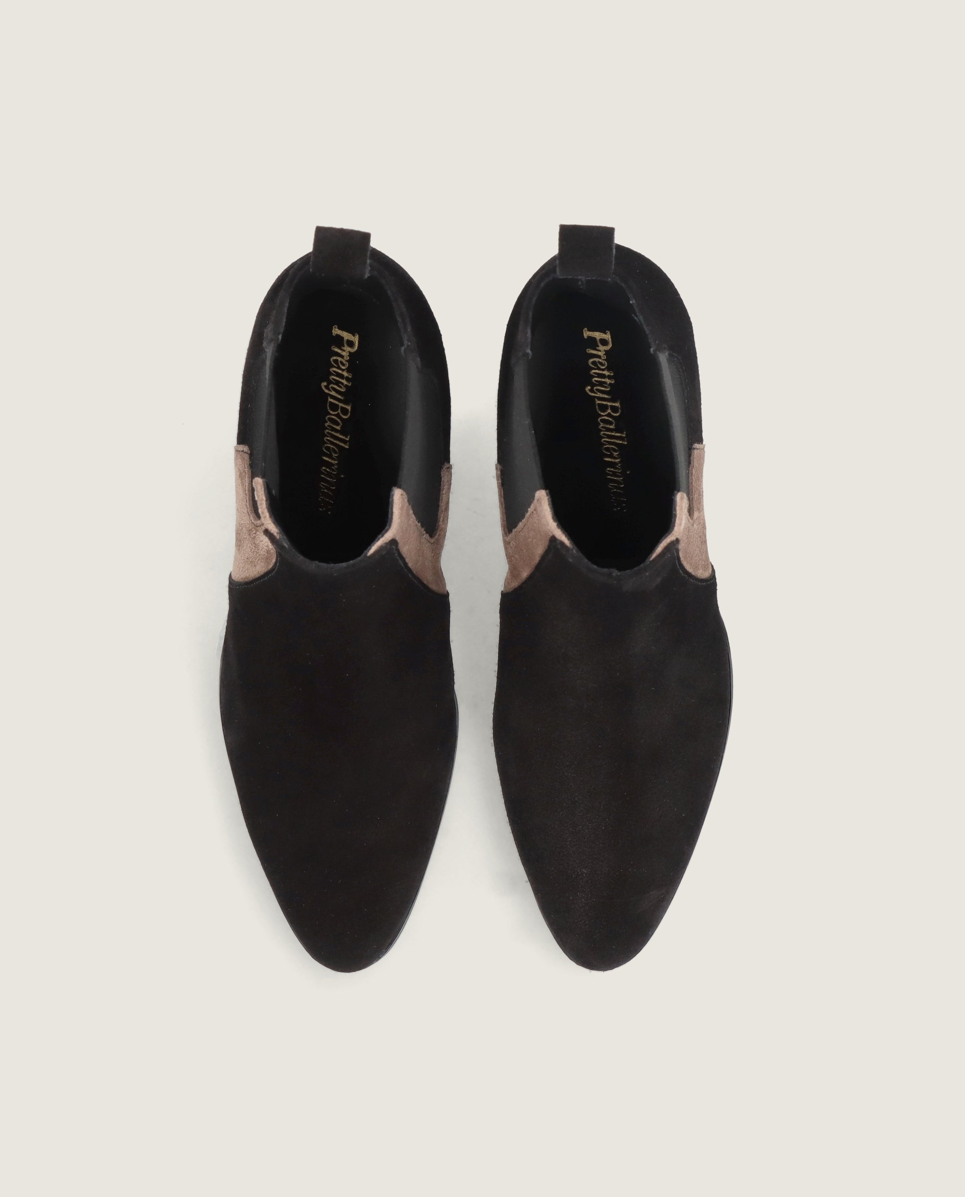 Botines Sharon Negros Ante