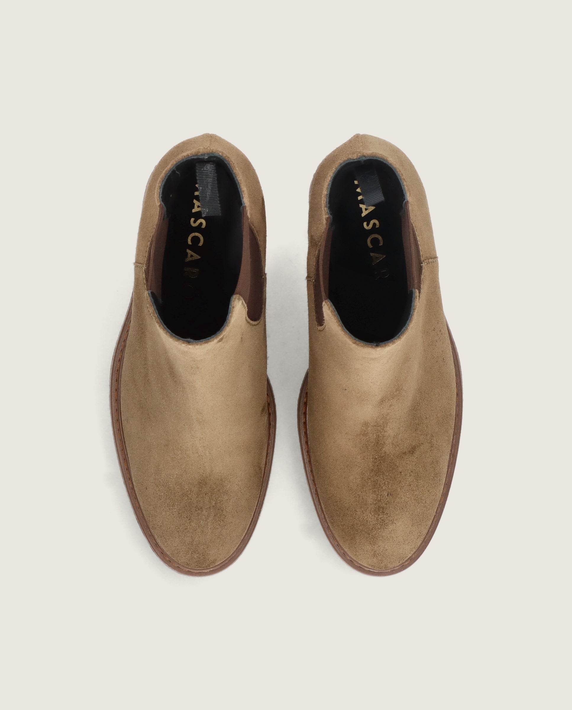 Alternative view of Vania Green Suede Ankle Boots by Mascaro