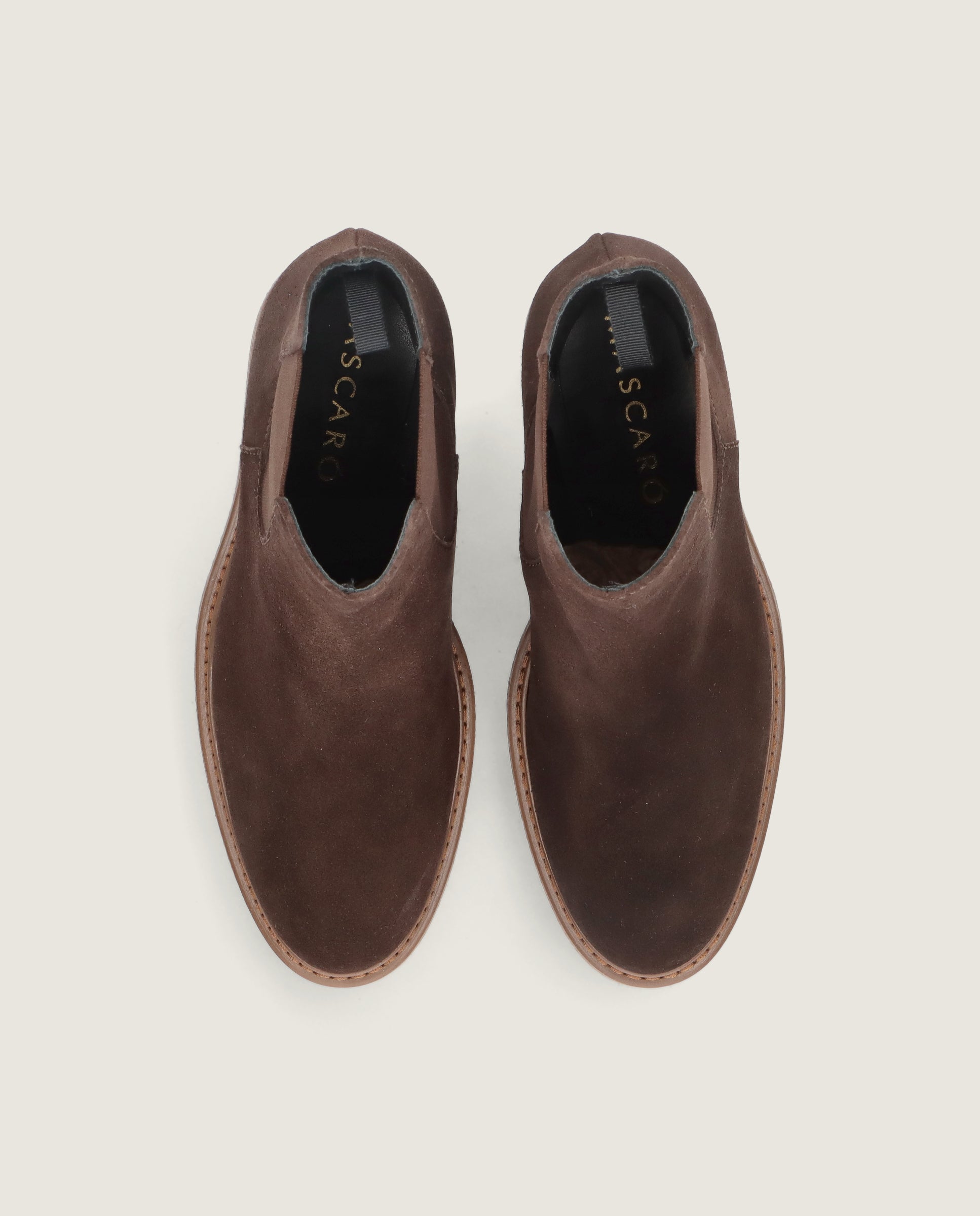 Alternative view of VANIA Brown Suede Ankle Boots by Mascaro