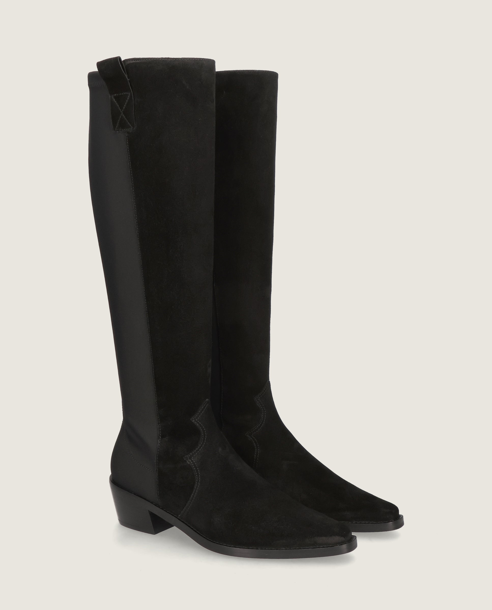 Image de Botas Nashville Negros Ante par Mascaro