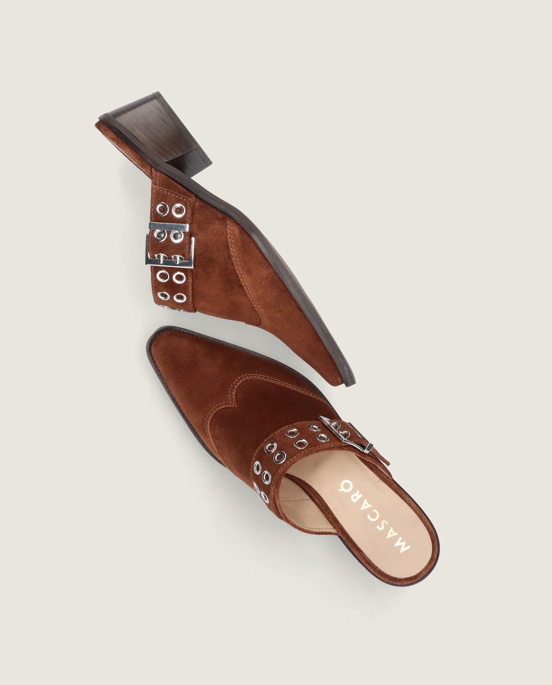 Mules Nashville Marrones Ante