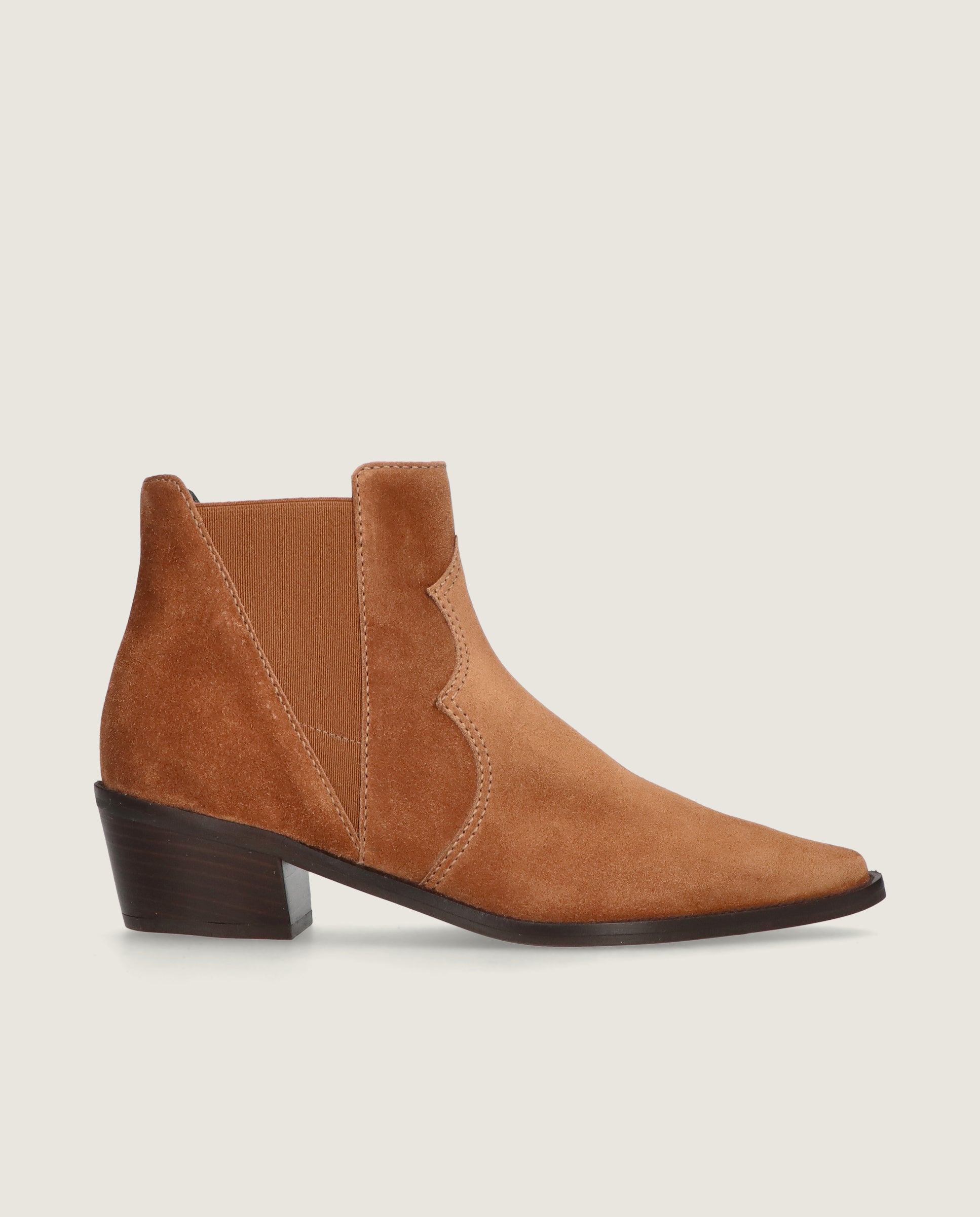 Nashville Brown Suede Ankle Boots