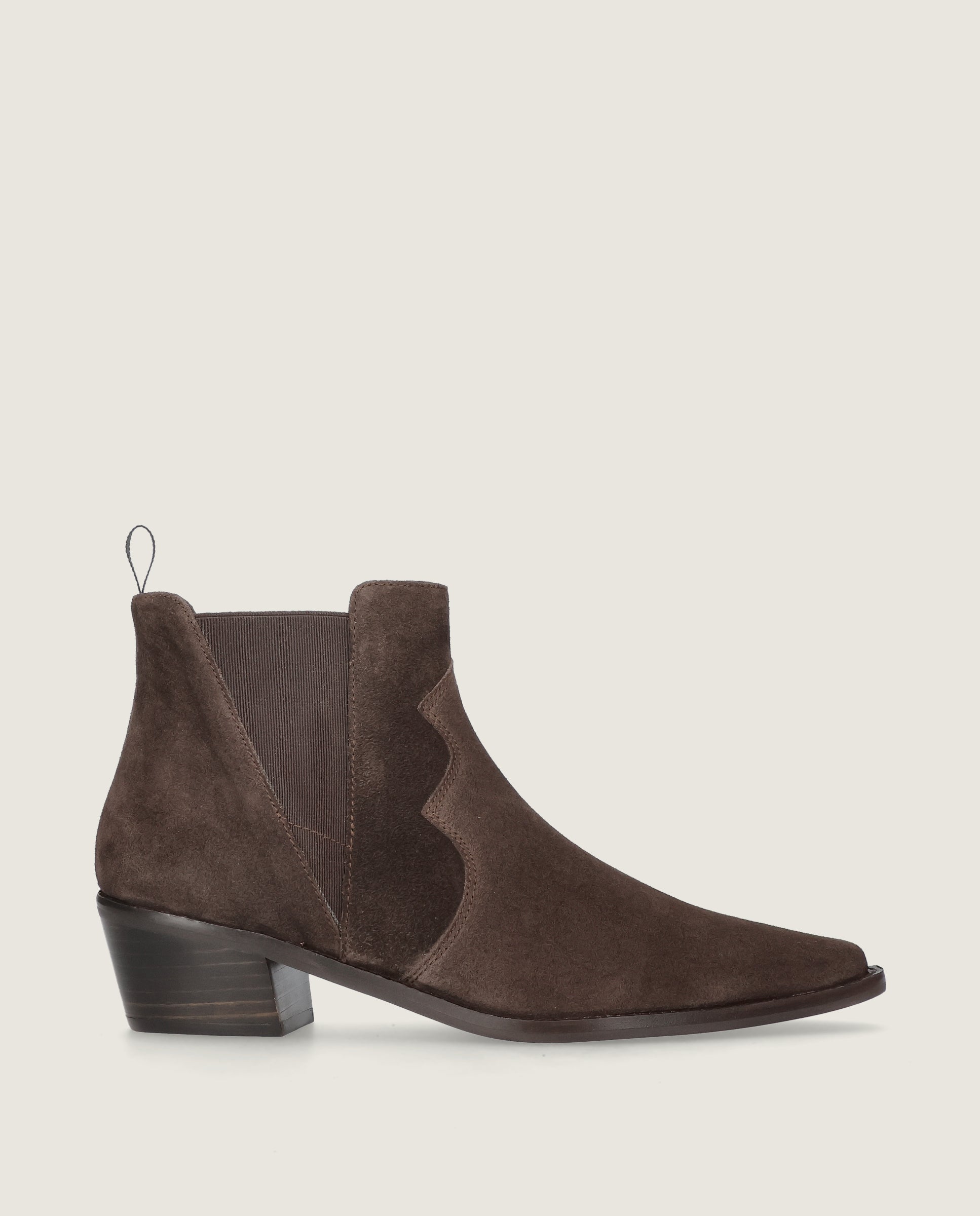 Botines Nashville Marrones Ante