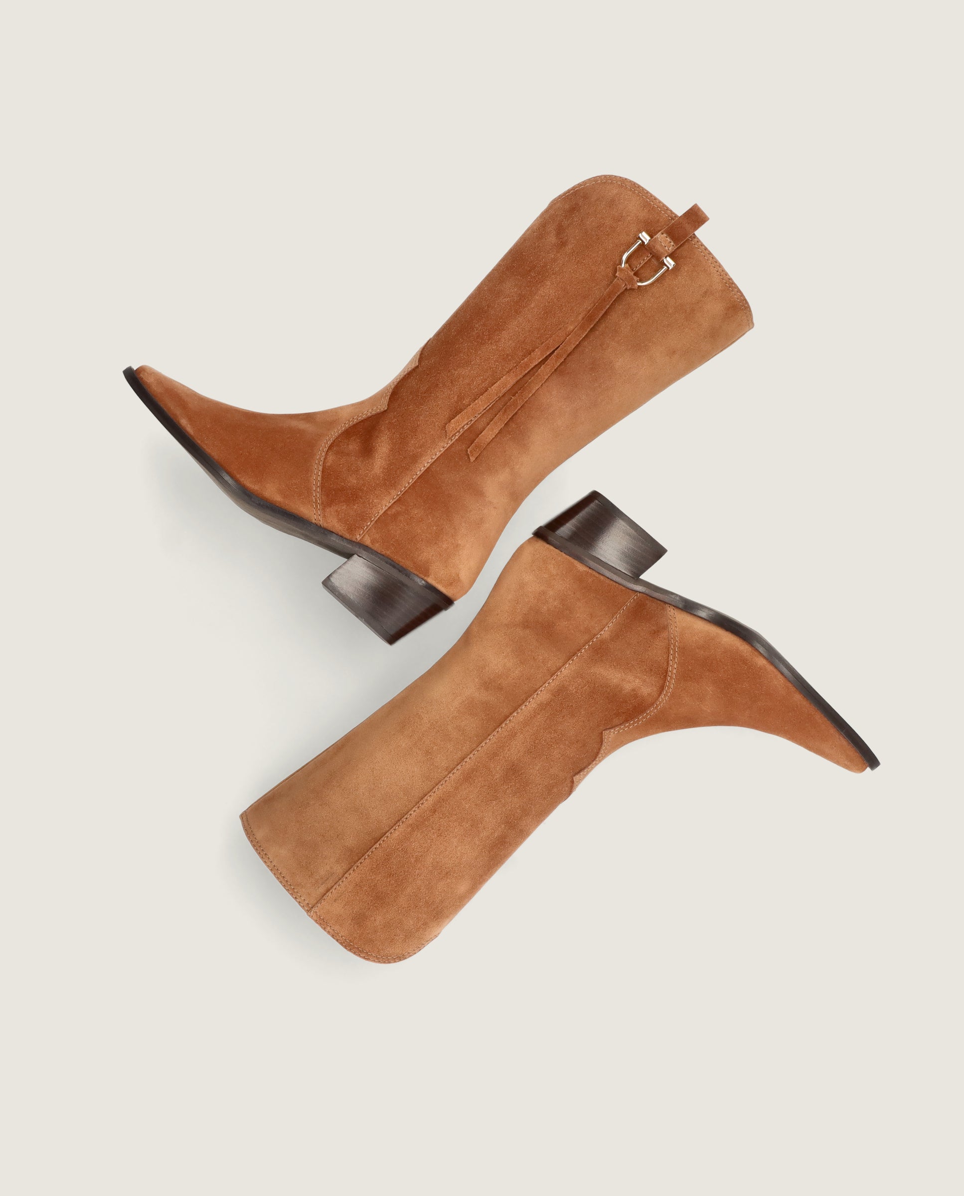 Nashville Brown Suede Boots