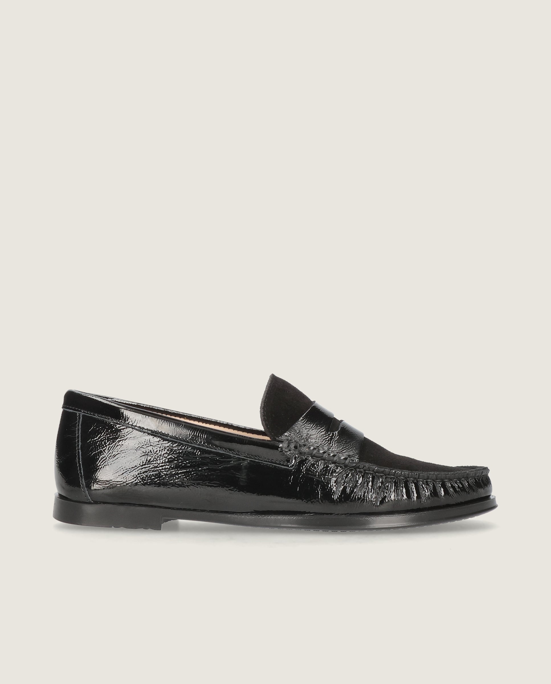 Vista alternativa de Mocasines Josephine Negros Charol por Mascaro