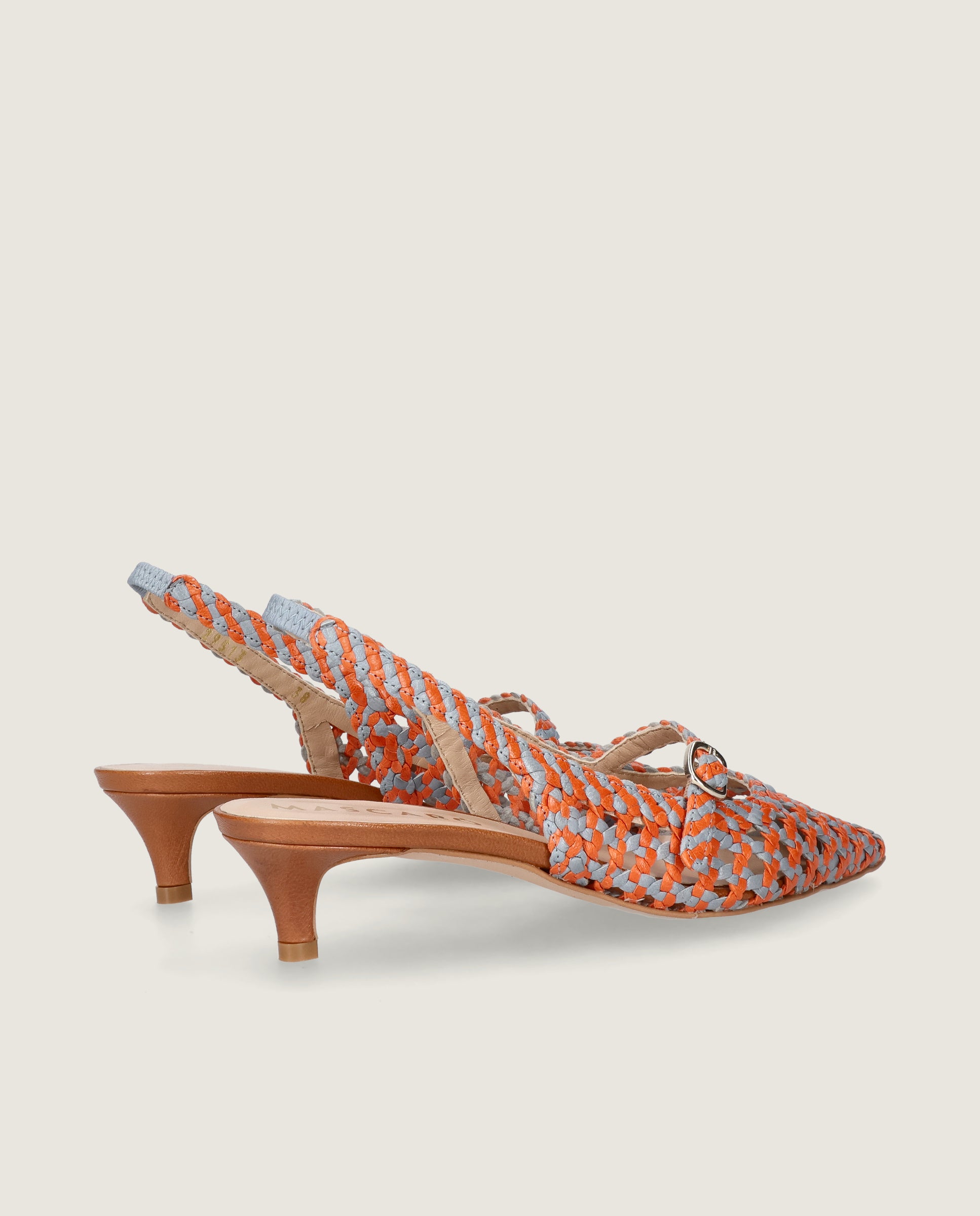 Salon Holly Naranjas Piel